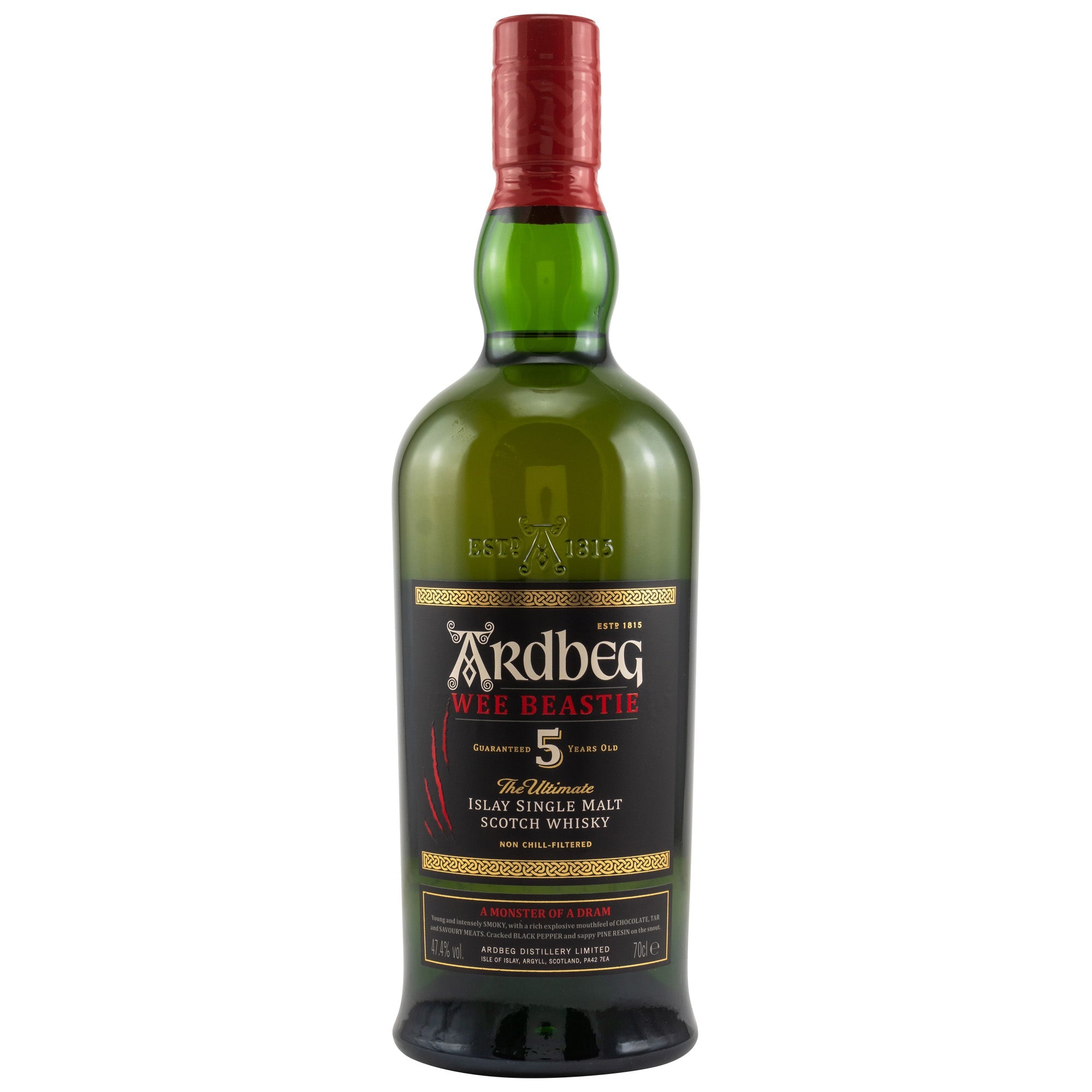 Ardbeg Wee Beastie 5 Jahre Islay Single Malt 47,4% vol. 700ml 1 - Maltimore - Premium Whisky Onlineshop