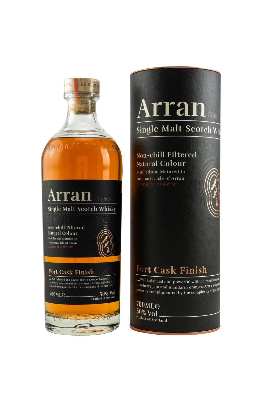 Arran Port Cask Finish Single Malt Whisky 50% vol. 700ml 1 - Maltimore - Premium Whisky Onlineshop