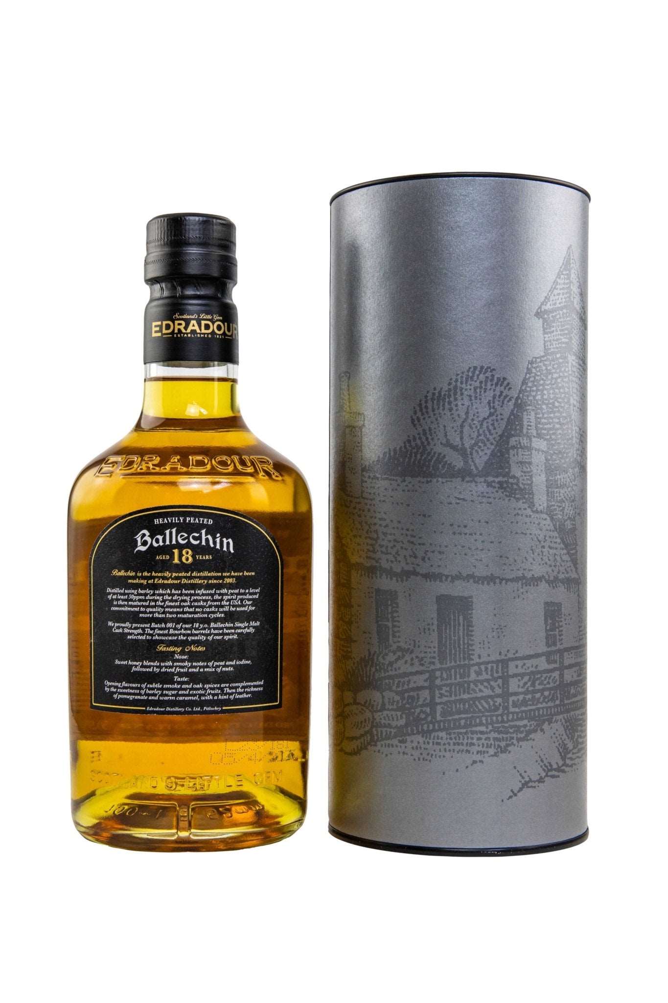 Ballechin 18 Jahre Heavily Peated Cask Strength Edition Batch #1 54,9% vol. 700ml 2 - Maltimore - Premium Whisky Onlineshop