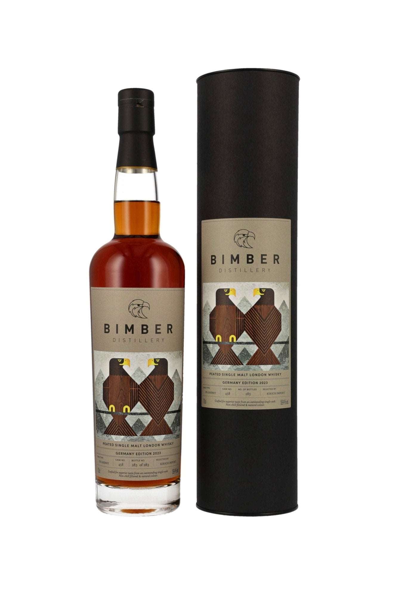 Bimber 2023 Peated Pedro Ximénez Sherry Cask #458 Germany Edition 59,4% vol. 700ml 1 - Maltimore - Premium Whisky Onlineshop