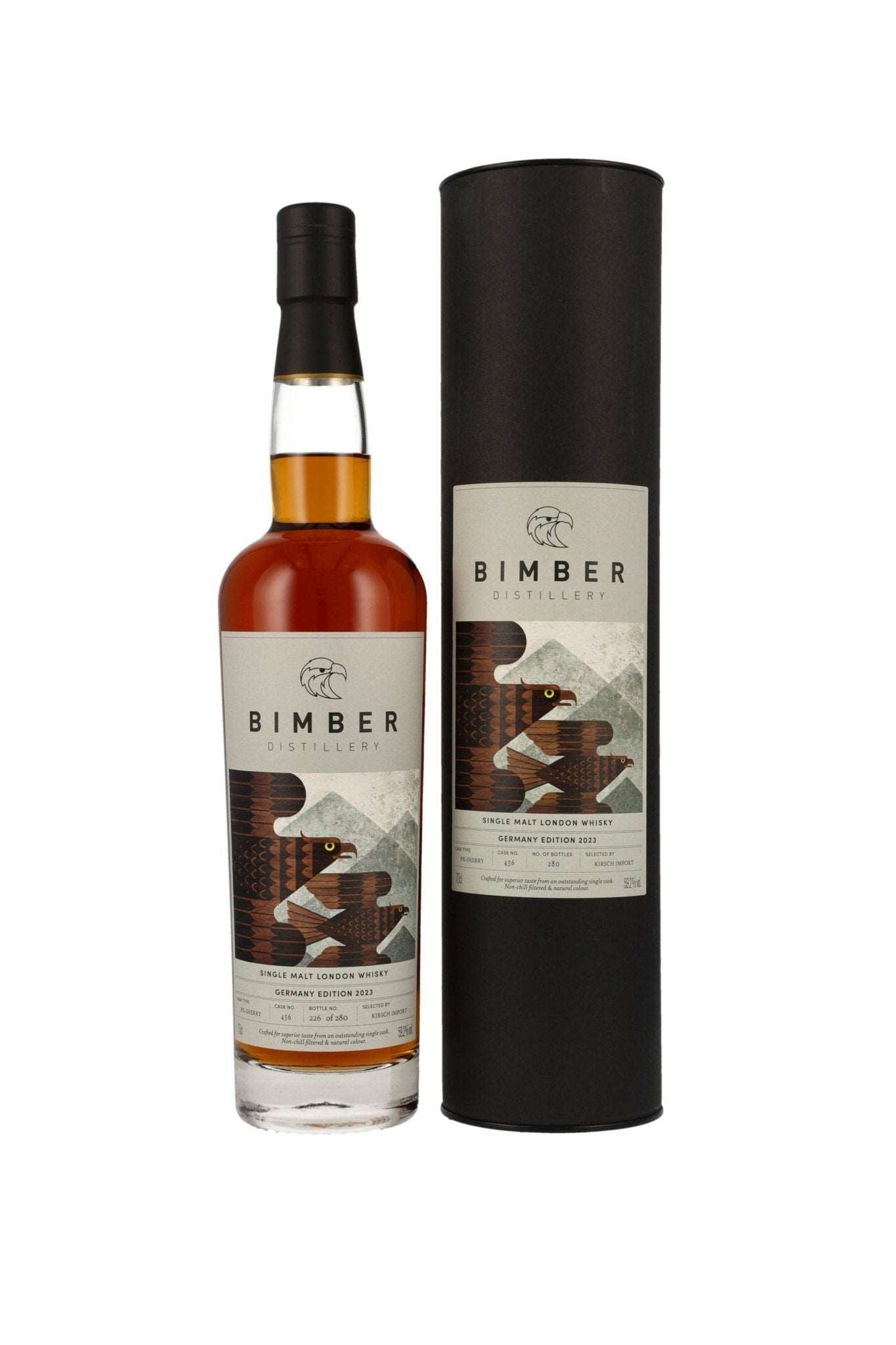 Bimber 2023 Pedro Ximénez Sherry Cask #456 Germany Edition 59,2% vol. 700ml 1 - Maltimore - Premium Whisky Onlineshop