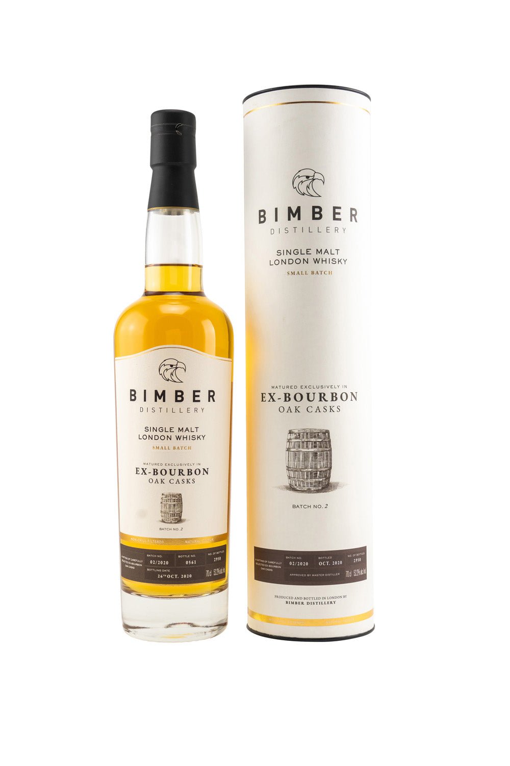 Bimber Small Batch Bourbon Oak Batch 02/2020 52,2% vol. 700ml 1 - Maltimore - Premium Whisky Onlineshop