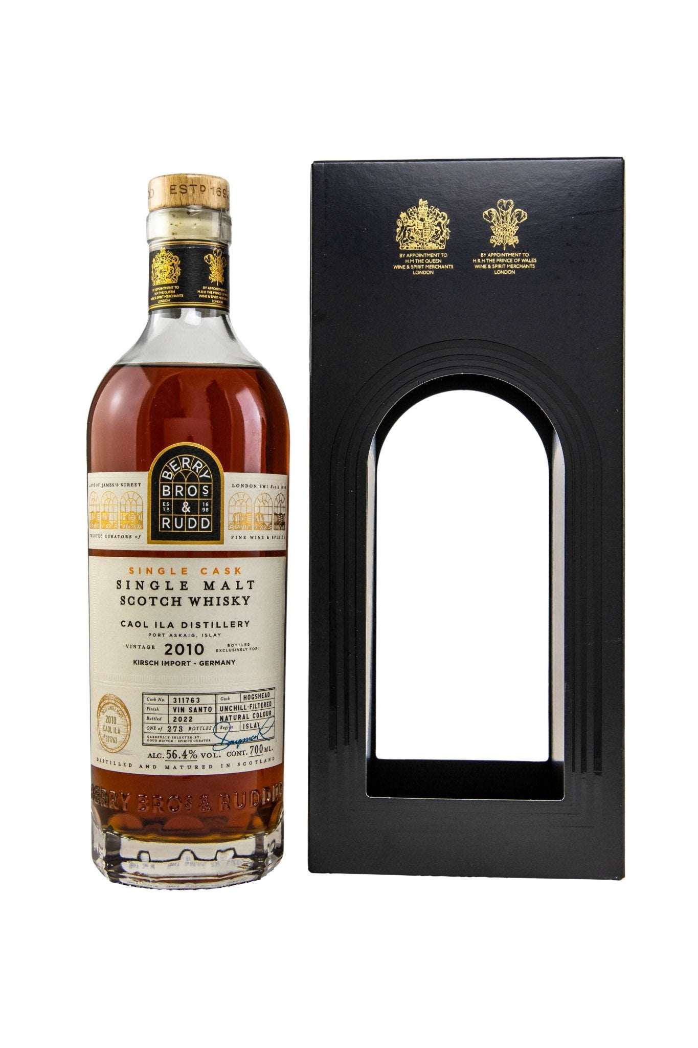 Caol Ila 2010/2022 BR Berry Brothers Vin Santo #311763 56,4% vol. 700ml 1 - Maltimore - Premium Whisky Onlineshop