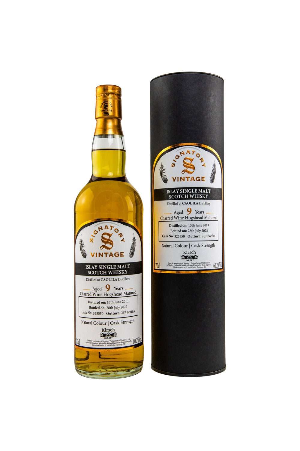 Caol Ila 2013/2022 SV #325550 Signatory Vintage Cask Strength 60,2% vol. 700ml 1 - Maltimore - Premium Whisky Onlineshop