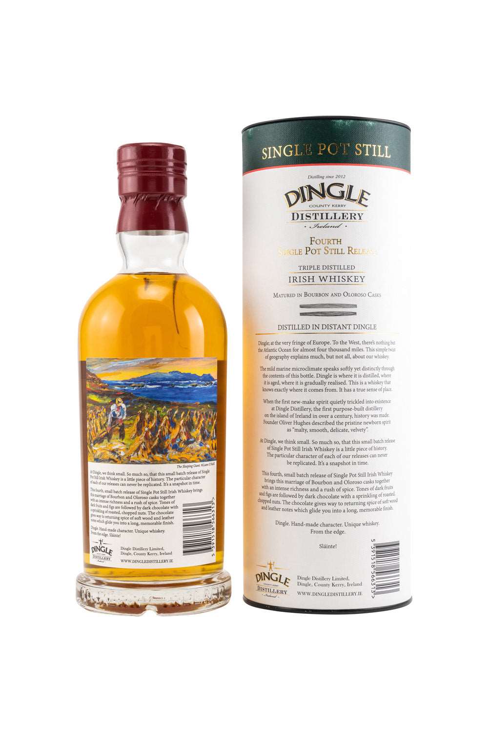 Dingle Single Malt Irish Whiskey Pot Still Release #4 46,5% vol. 700ml 2 - Maltimore - Premium Whisky Onlineshop