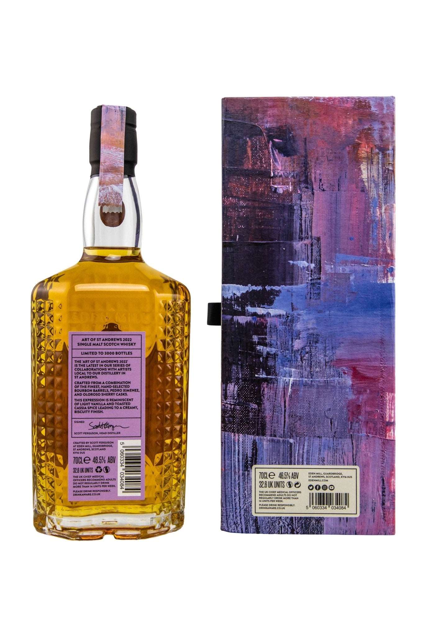 Eden Mill Single Malt 2022 Limited Release 46,5% vol. 700ml 2 - Maltimore - Premium Whisky Onlineshop