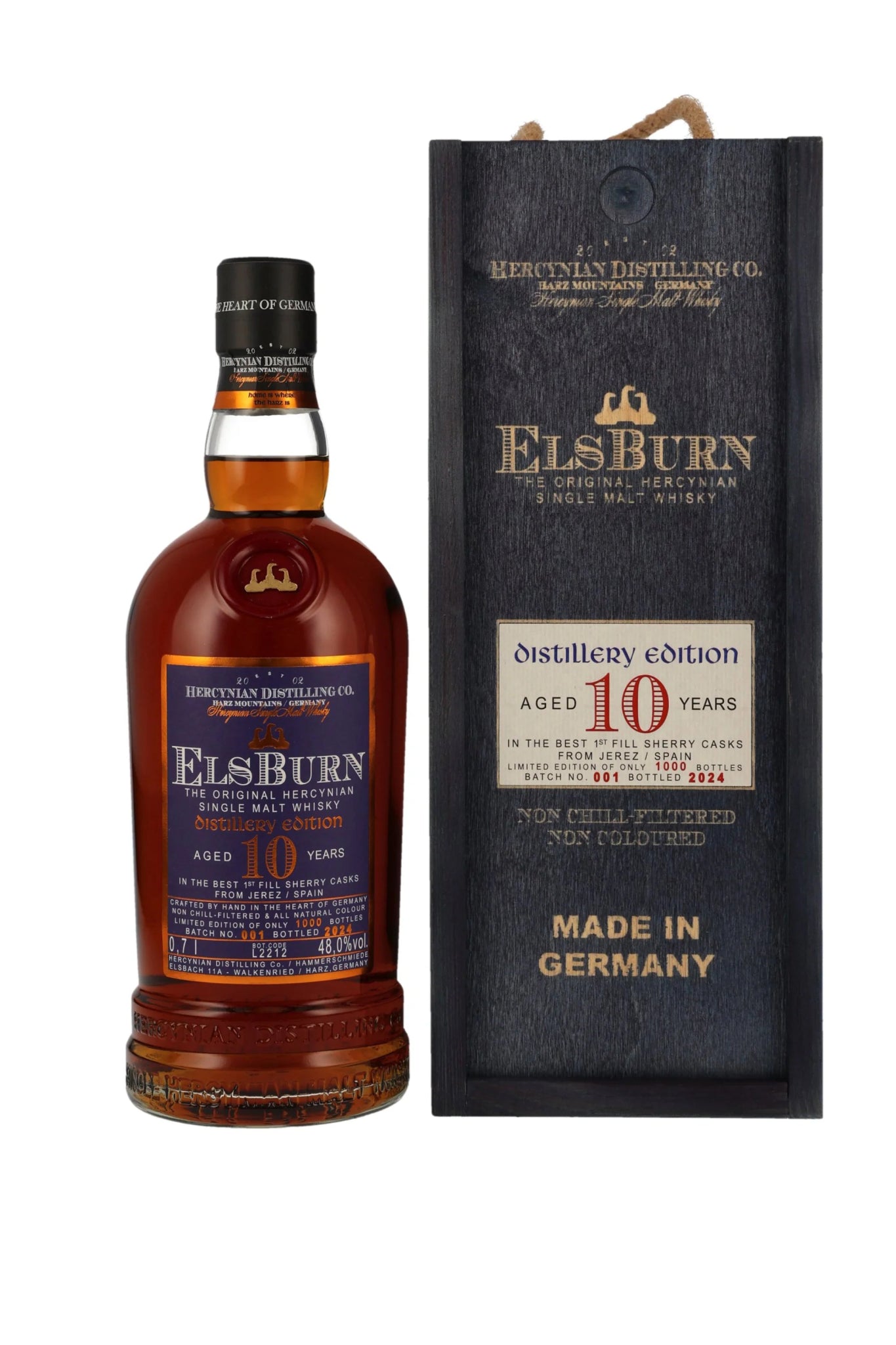 Elsburn Distillery Edition 10 Jahre Batch 001 2024 48% vol. 700ml 1 - Maltimore - Premium Whisky Onlineshop