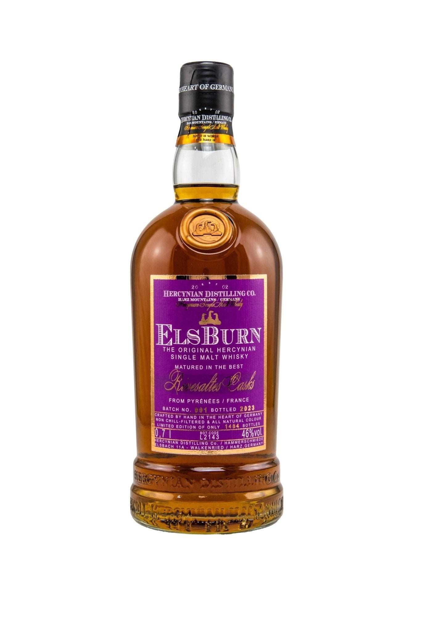Elsburn Rivesaltes Wine Casks - Batch 1 L2143 46% vol. 700ml 1 - Maltimore - Premium Whisky Onlineshop