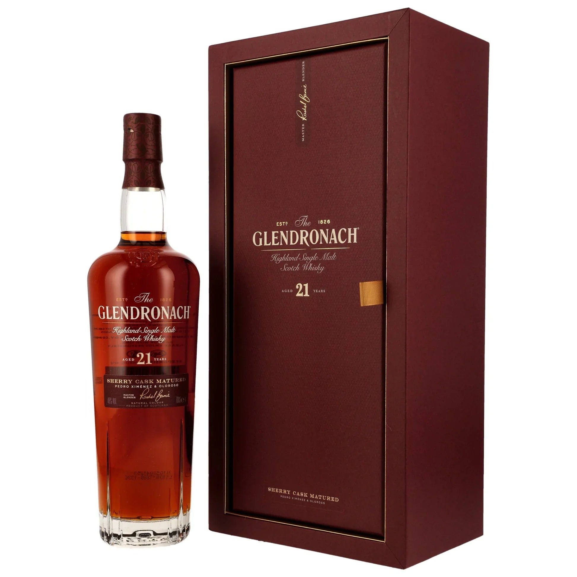 Glendronach 21 y.o. PX & Oloroso Sherry Casks 48% vol. 700ml 1 - Maltimore.de - Premium Whisky Onlineshop