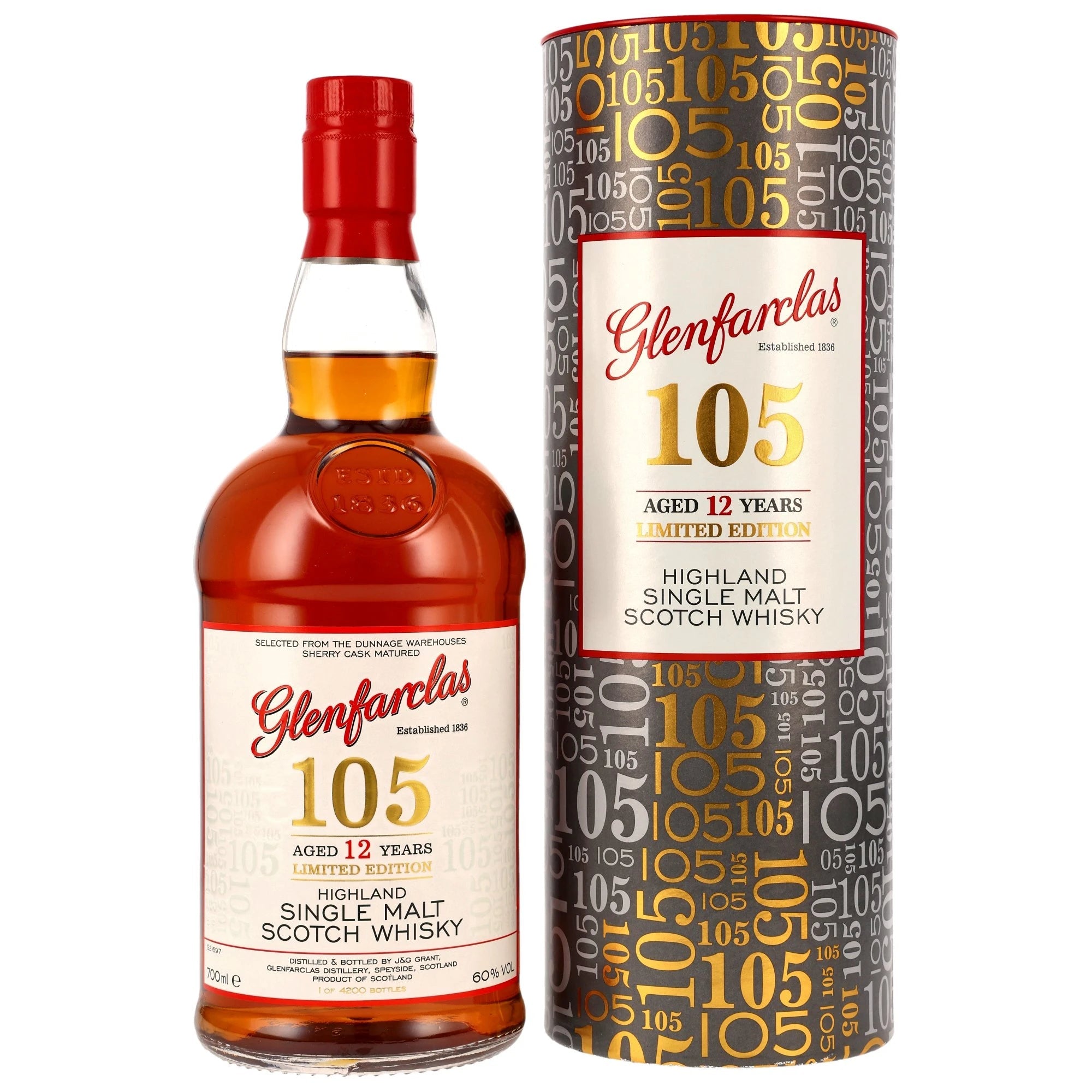 Glenfarclas 105 - 12 y.o. Limited Edition - Sherry Cask 60% vol. 700ml 1 - Maltimore.de - Premium Whisky Onlineshop