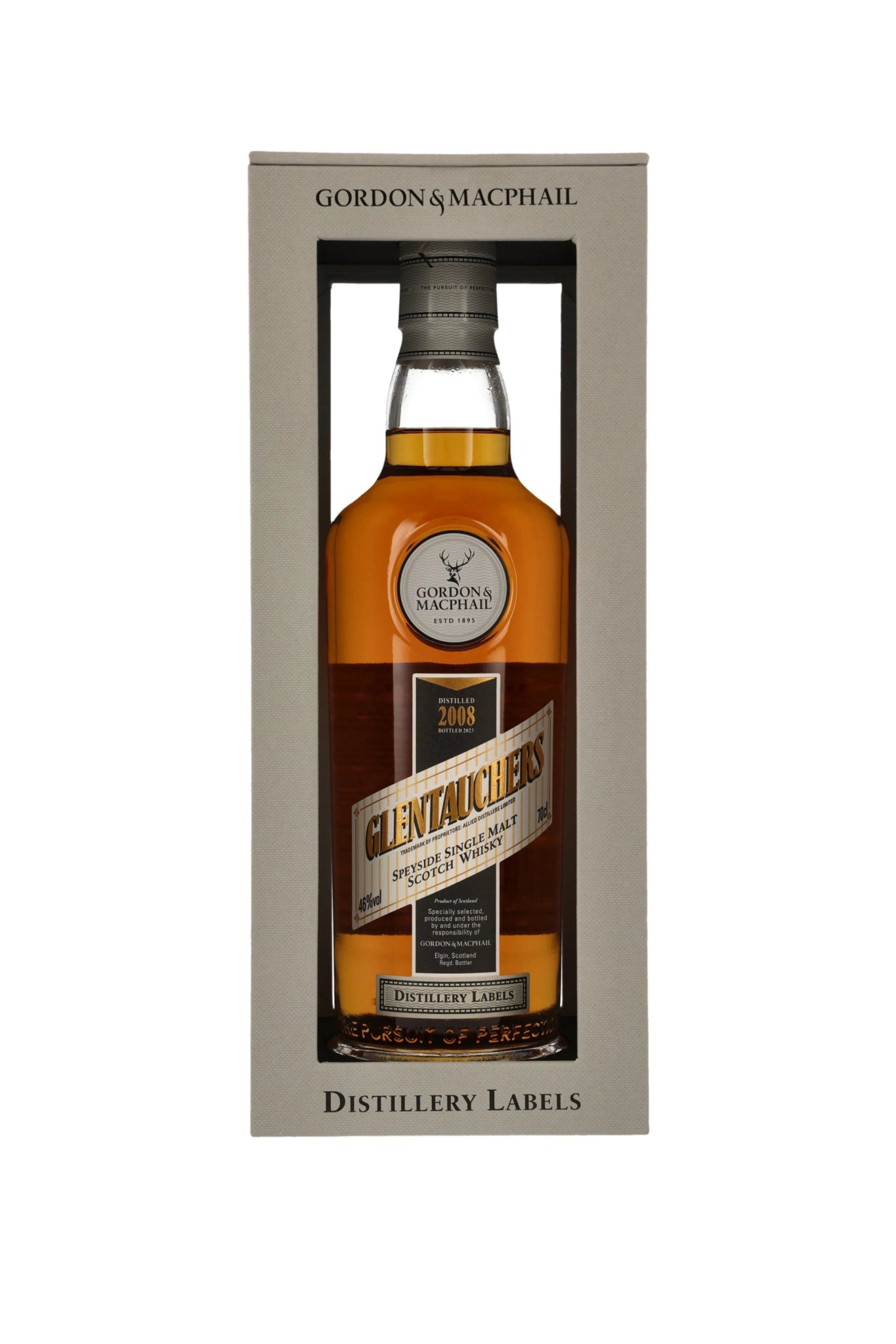 Glentauchers 2008/2023 G&M Gordon & MacPhail DL NEW RANGE 46% vol. 700ml 1 - Maltimore - Premium Whisky Onlineshop