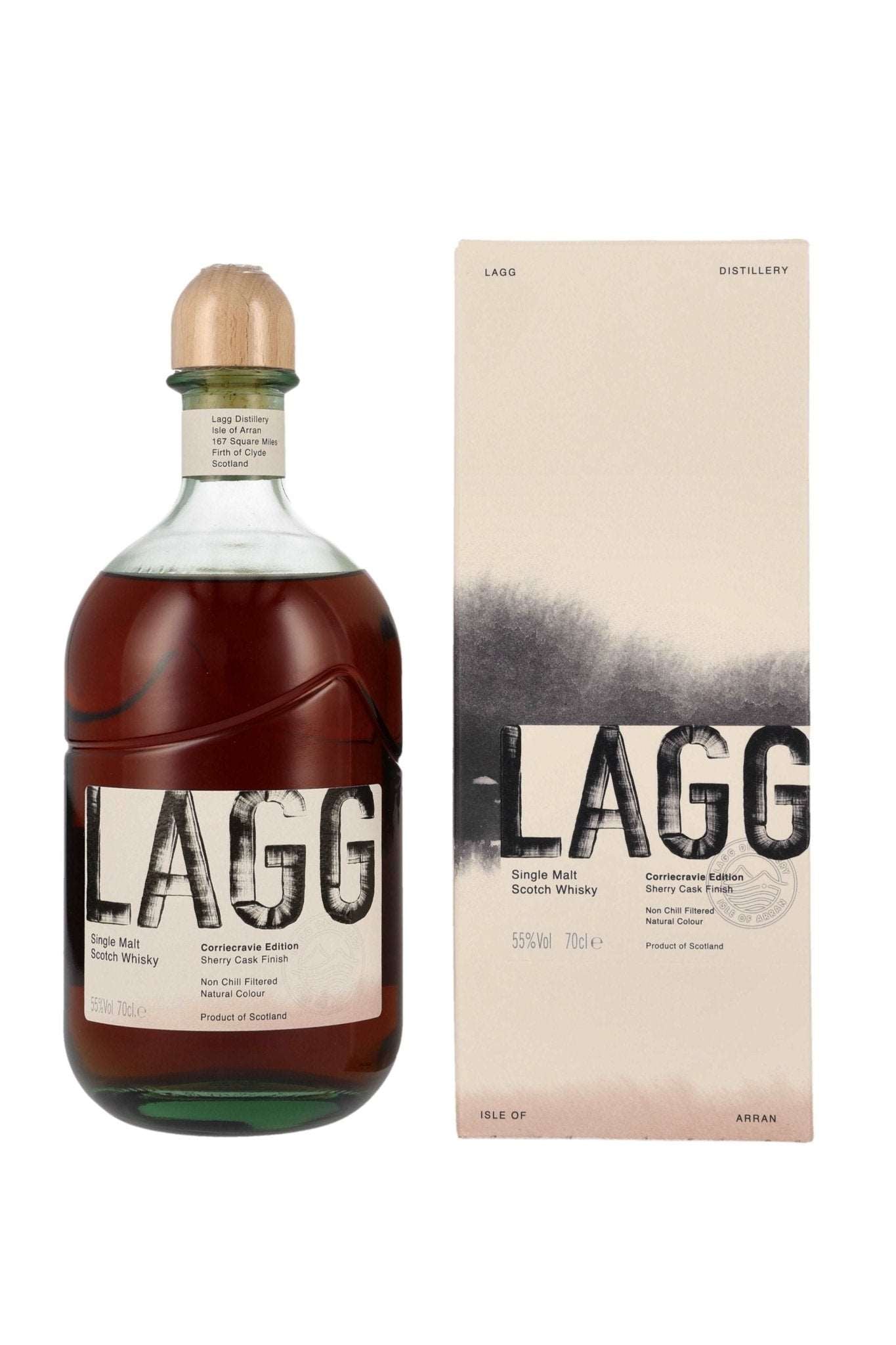 Lagg Corriecravie 50ppm Sherry Cask Finish 55% vol. 700ml 1 - Maltimore - Premium Whisky Onlineshop