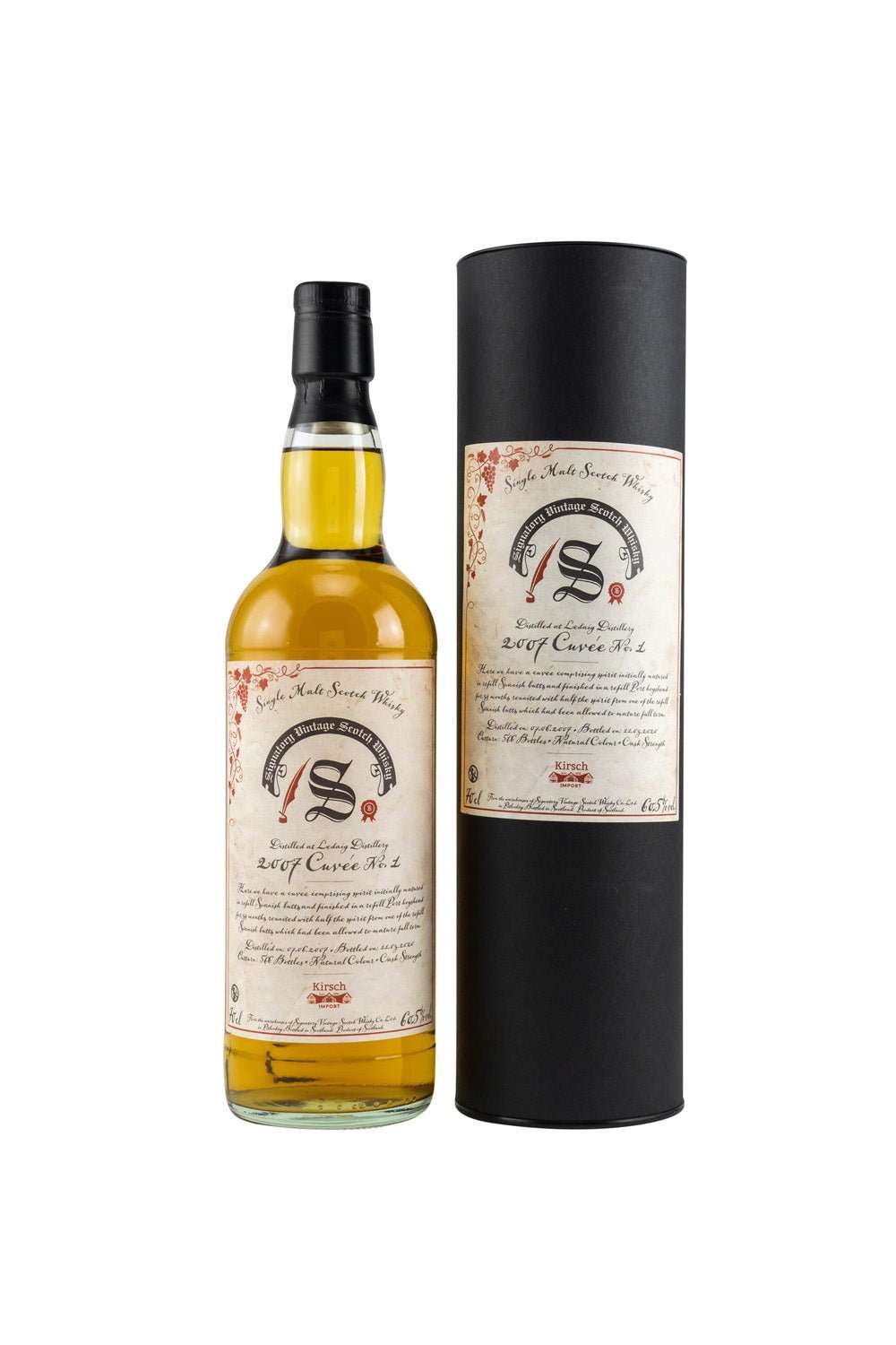 Ledaig 2007 SV Signatory Vintage Cuvée #1 Cask Strength 60,5% vol. 700ml 1 - Maltimore - Premium Whisky Onlineshop