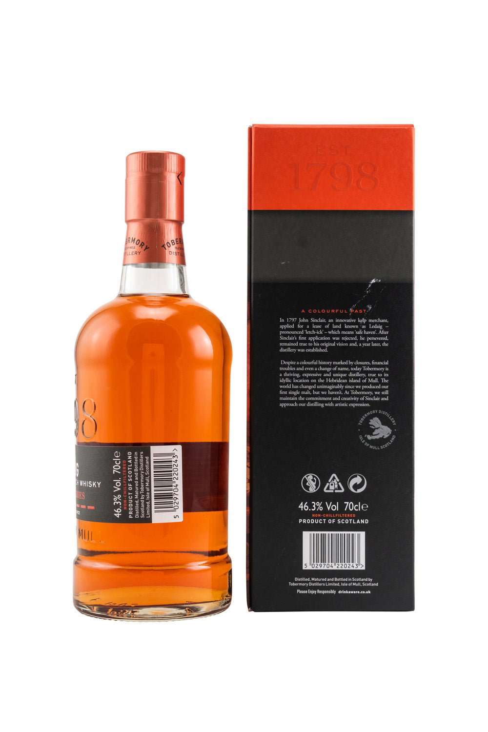 Ledaig Rioja Cask - Sinclair Series Single Malt Scotch Whisky 46,3% 700ml 2 - Maltimore - Premium Whisky Onlineshop