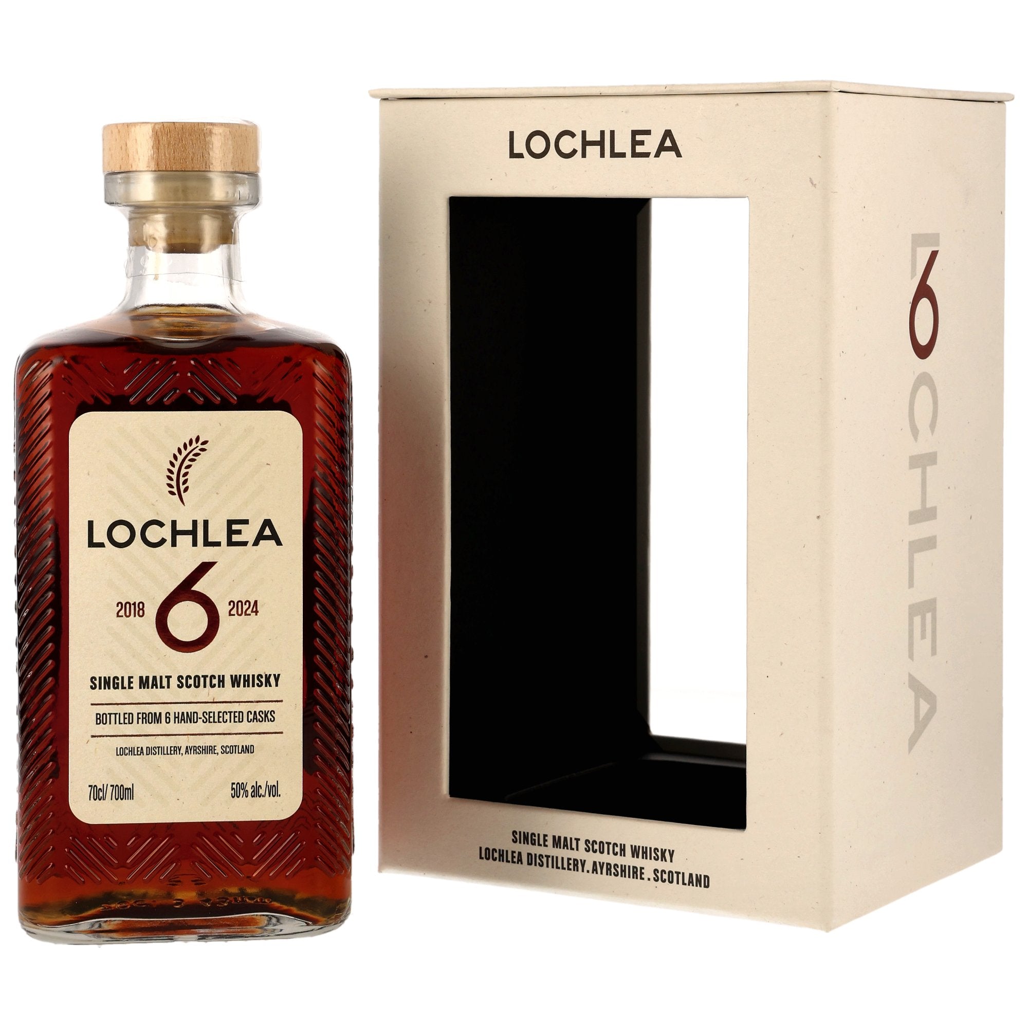 Lochlea 2018/2024 1st Fill Bourbon & Oloroso Sherry #132+135+138+250 - 252 50% vol. 700ml 1 - Maltimore - Premium Whisky Onlineshop