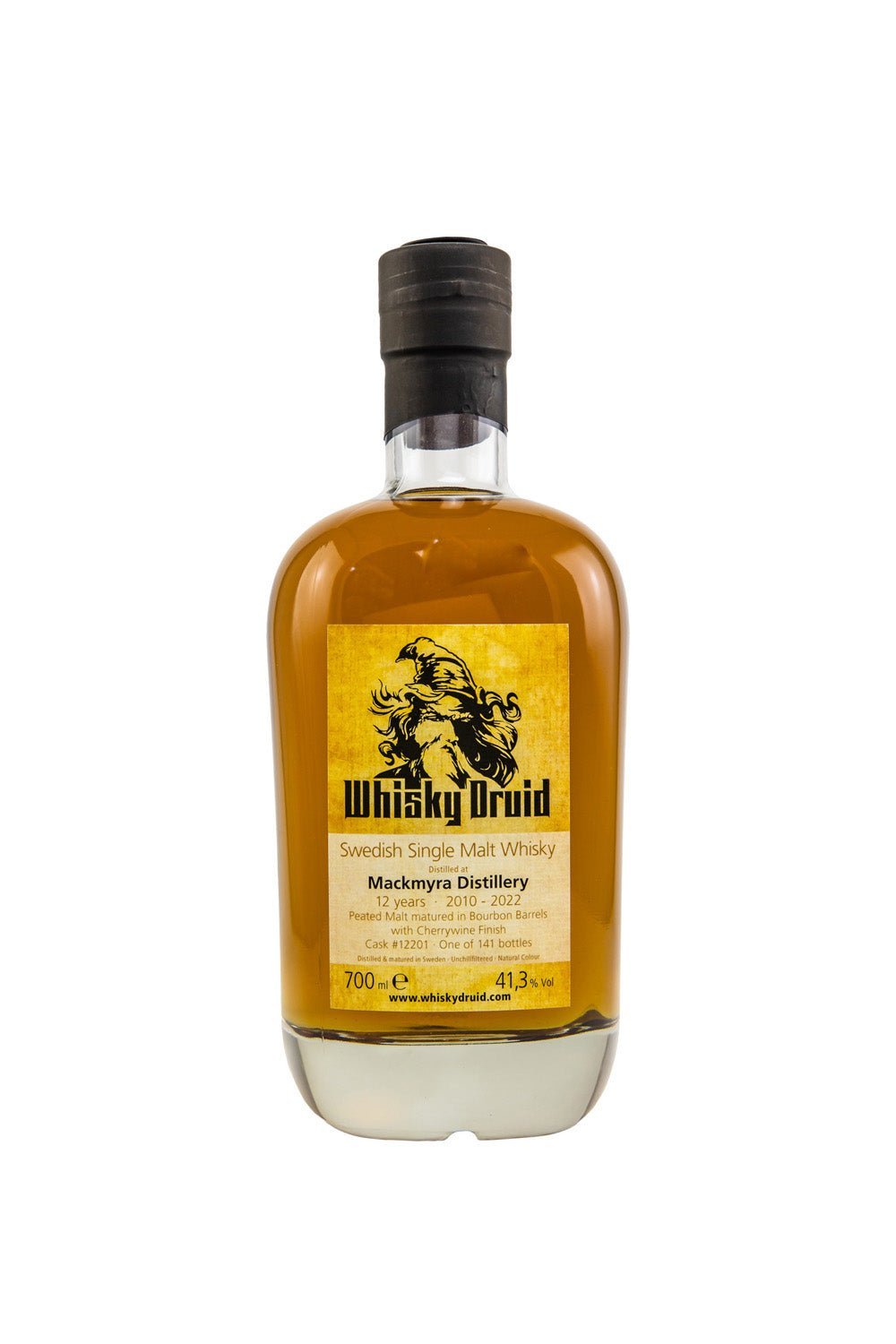 Mackmyra 2010/2022 #12201 Peated Cherrywine Finish Whisky Druid 41,3% vol. 700ml 1 - Maltimore - Premium Whisky Onlineshop