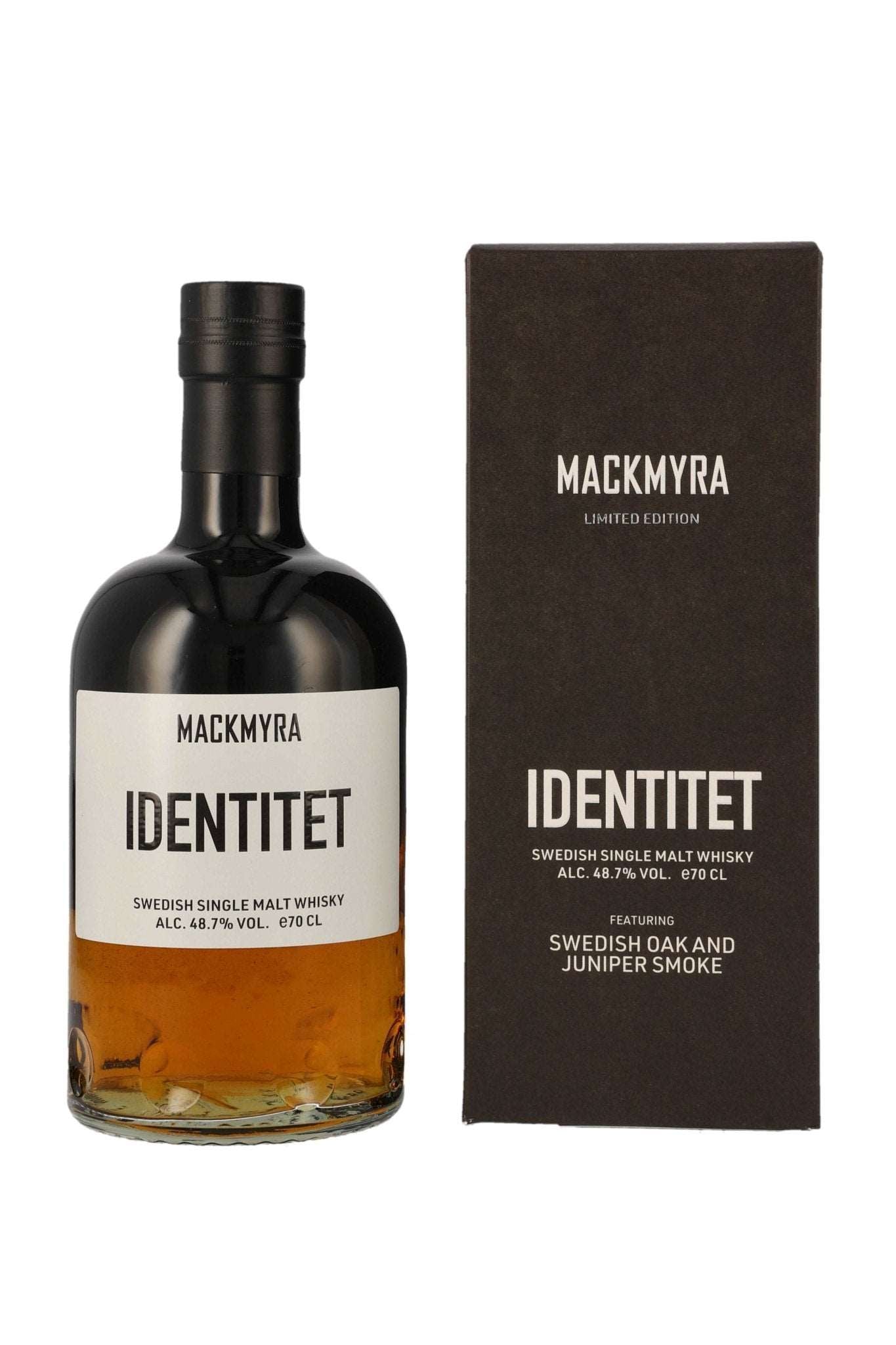 Mackmyra Identitet Swedish Single Malt Whisky Swedish Oak Casks 48,7% vol. 700ml 1 - Maltimore - Premium Whisky Onlineshop