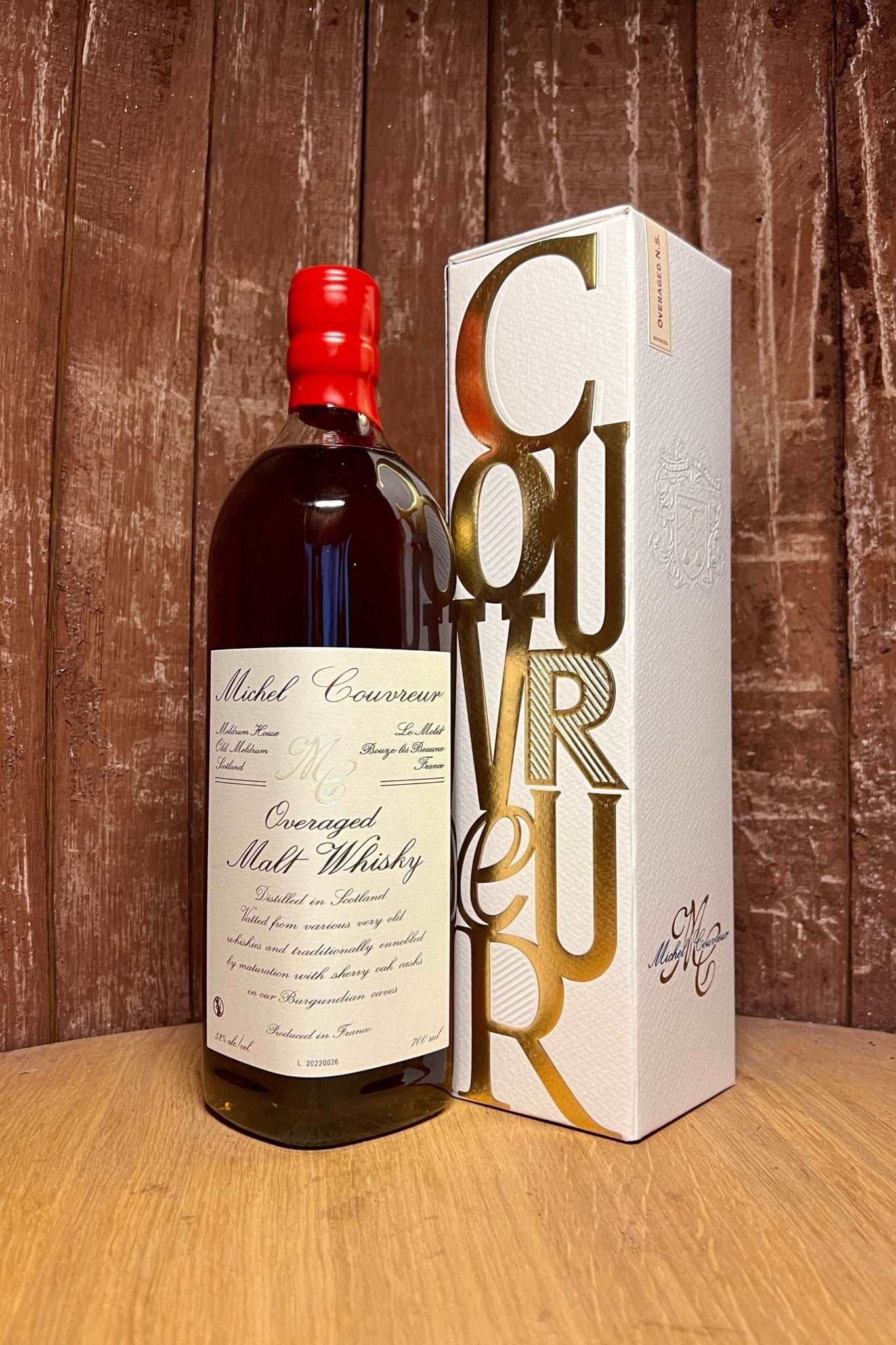 Michel Couvreur Overaged Natural Strength Malt Whisky MCo 52% vol. 700ml 1 - Maltimore - Premium Whisky Onlineshop