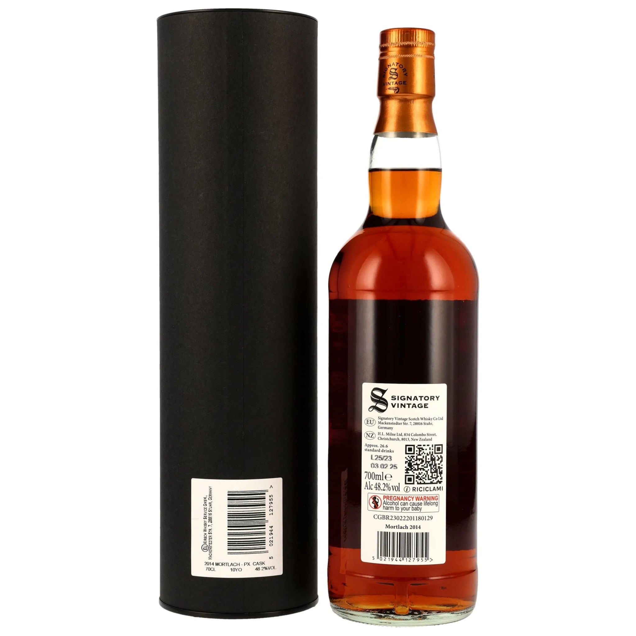 Mortlach 2014/2025 Signatory 1st Fill PX Finish Small Batch Edition #15 48,2% vol. 700ml 2 - Maltimore - Premium Whisky Onlineshop