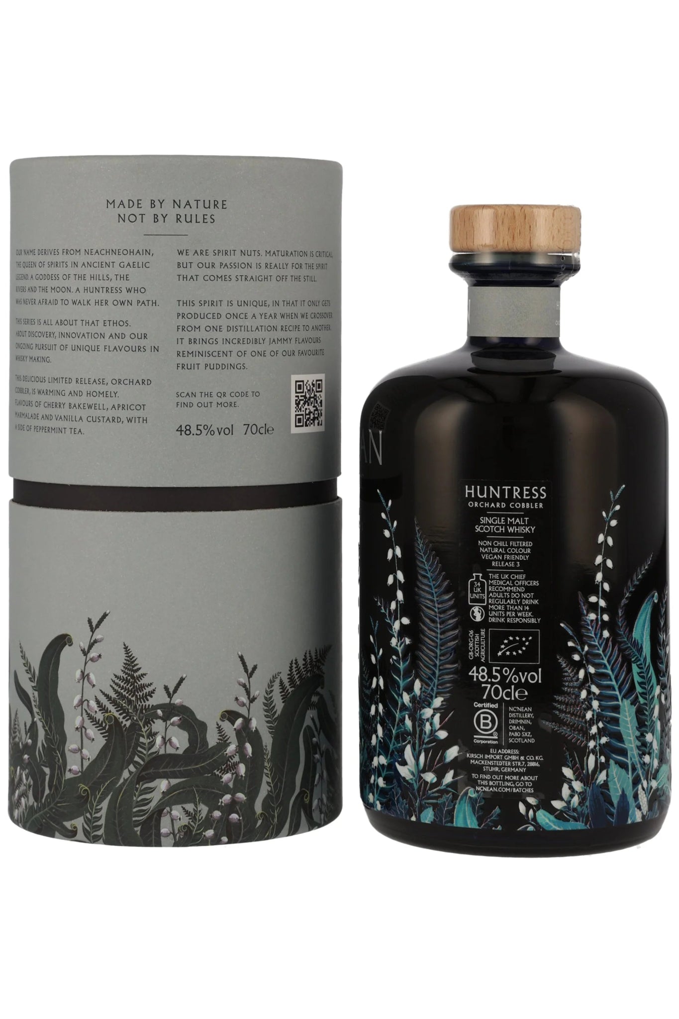 Nc'Nean Huntress 2024 Orchard Cobbler Organic Single Malt Whisky 48,5% vol. 700ml 2 - Maltimore - Premium Whisky Onlineshop
