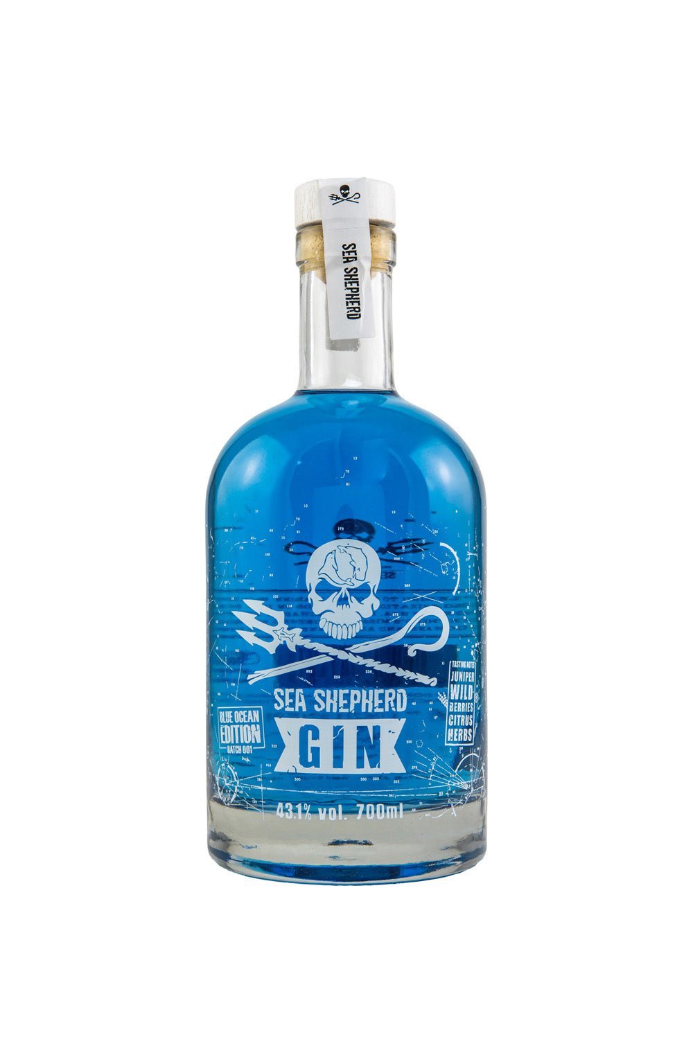 Sea Shepherd Gin Blue Ocean Edition Batch 1 43,1% vol. 700ml 1 - Maltimore - Premium Whisky Onlineshop