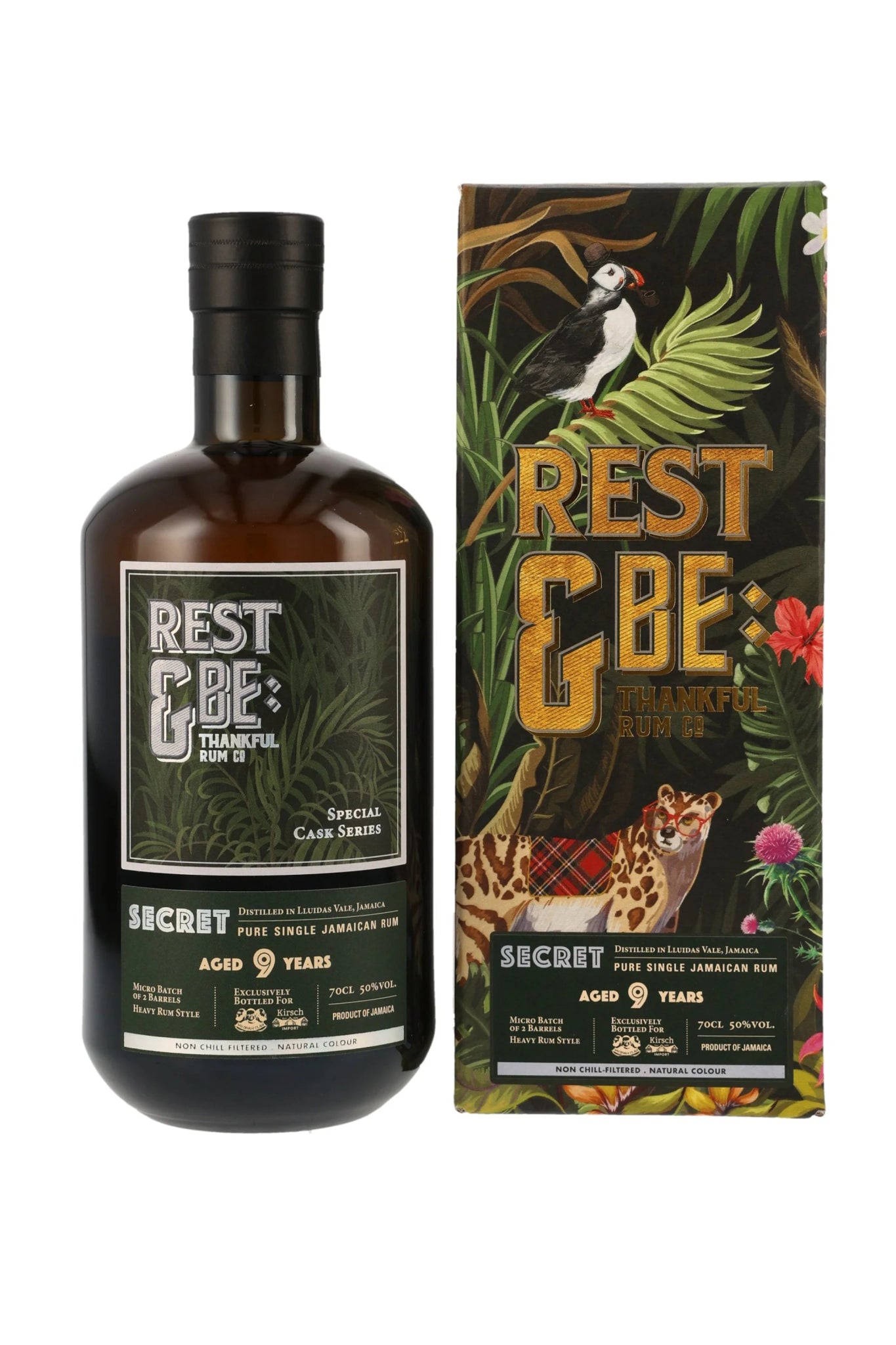 Secret Jamaica Rum 2015/2024 9 y.o. Micro Batch - Rest & Be Thankful 50%vol. 700ml - Maltimore - Premium Whisky Onlineshop