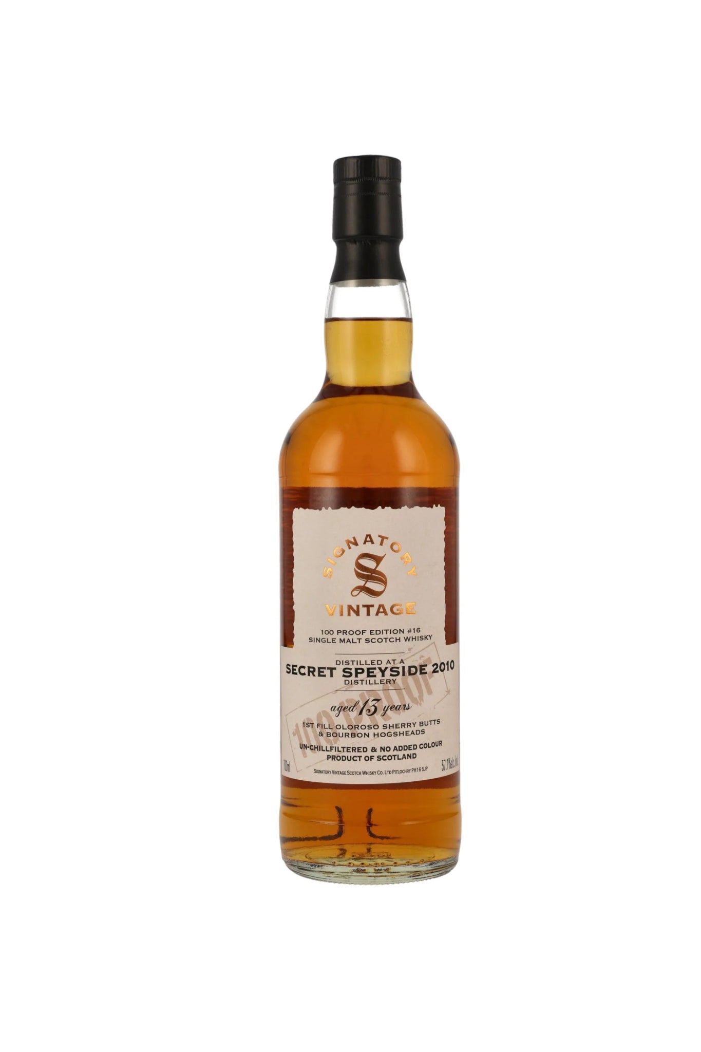 Secret Speyside 2010/2024 13 Jahre Signatory 100 Proof Edition #16 57,1% 700ml - Maltimore - Premium Whisky Onlineshop