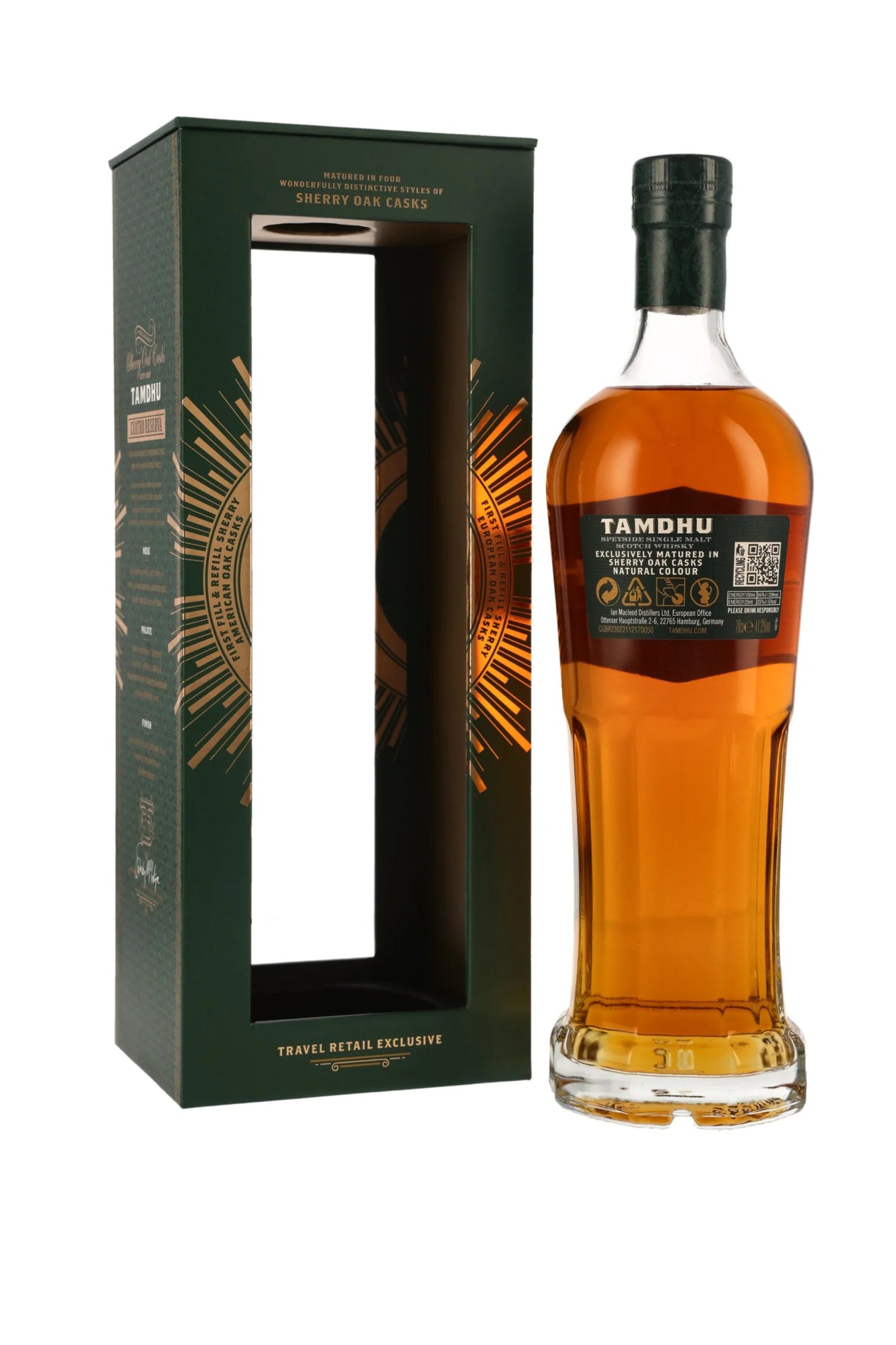 Tamdhu Cuatro Reserva Speyside Single Malt Scotch Whisky 41,2% vol. 700ml - Maltimore - Premium Whisky Onlineshop