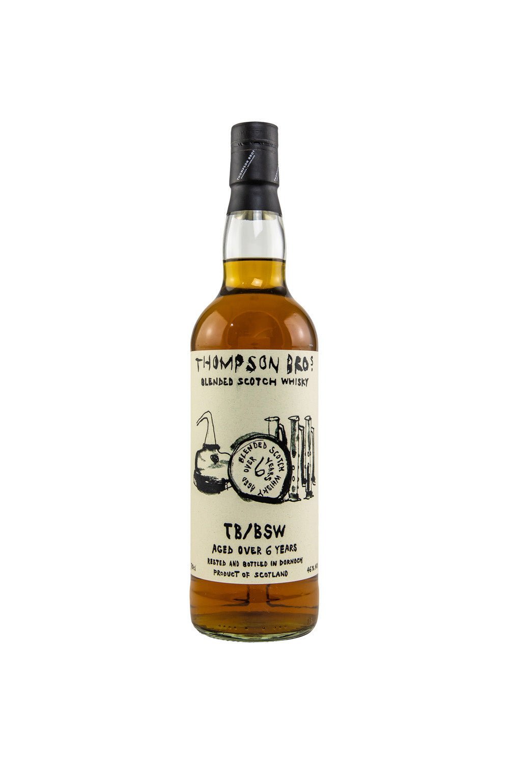 TB/BSW aged over 6 years Blended Scotch Whisky Thompson Bros. 46% vol. 700ml 1 - Maltimore - Premium Whisky Onlineshop