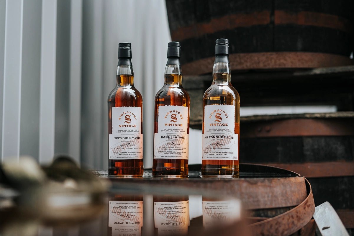 Drei Neuheiten der Signatory Vintage 100 Proof Edition eingetroffen - Maltimore - Premium Whisky Onlineshop