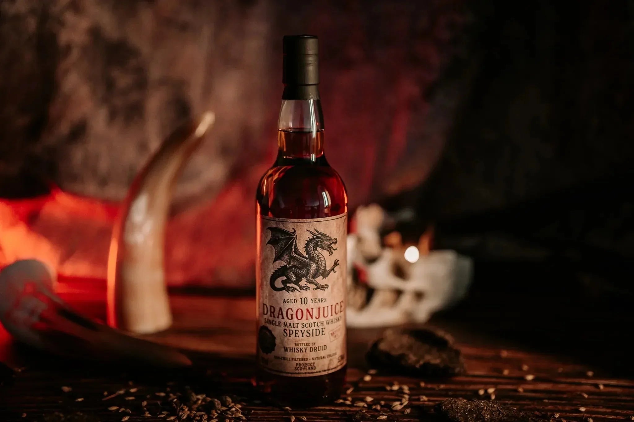 Dragonjuice 10 Jahre vom Whisky Druid – Speyside, Sherry und Port