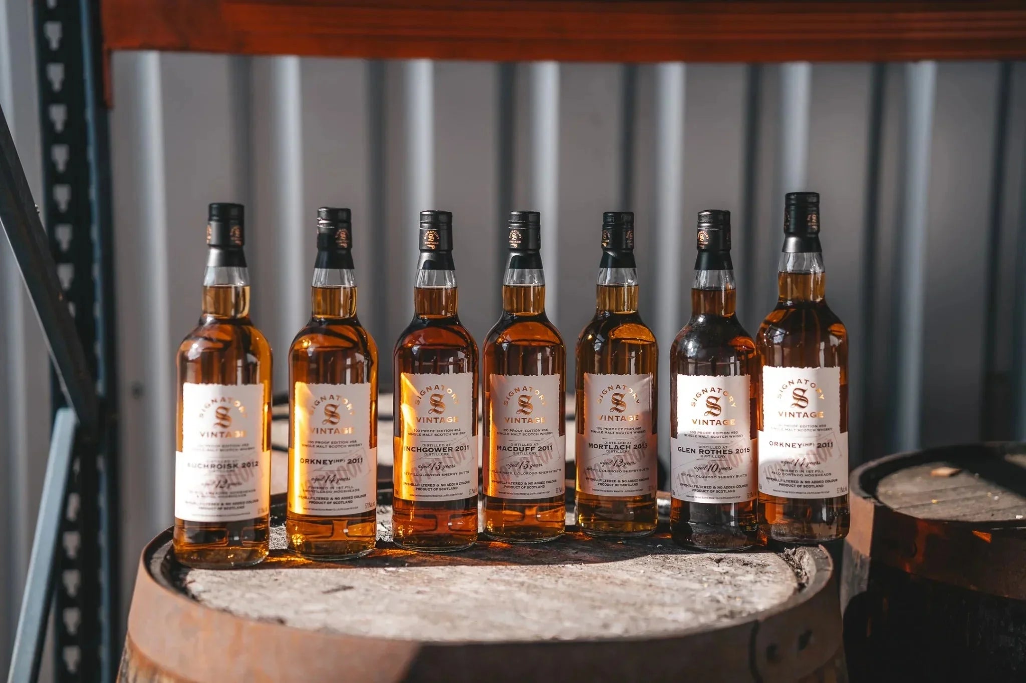 Signatory Vintage 100 Proof Edition 2025 – sieben Abfüllungen im Überblick