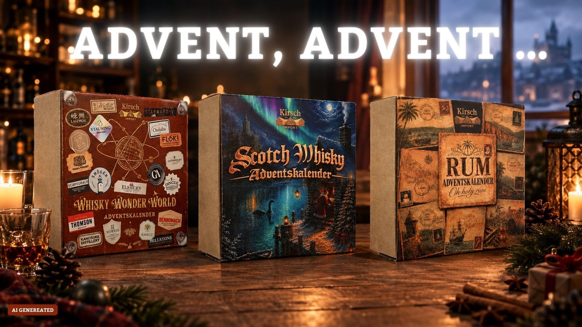 Whisky und Rum Adventskalender 2026 bei Maltimore – Whisky Wonder World, Scotch Whisky und Rum Adventskalender