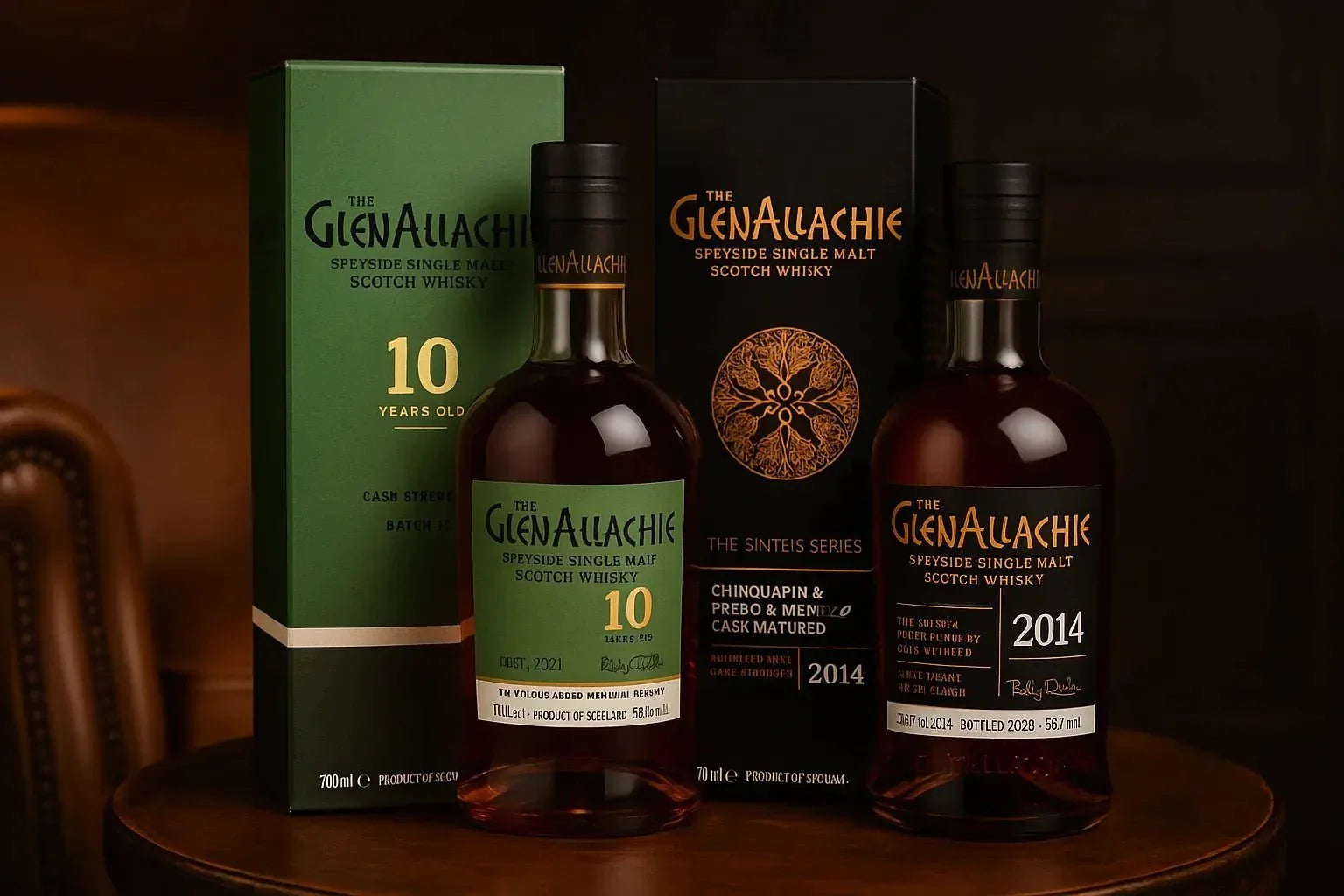 GlenAllachie Sinteis und 10 Jahre Cask Strength – fassstarke Speyside-Releases
