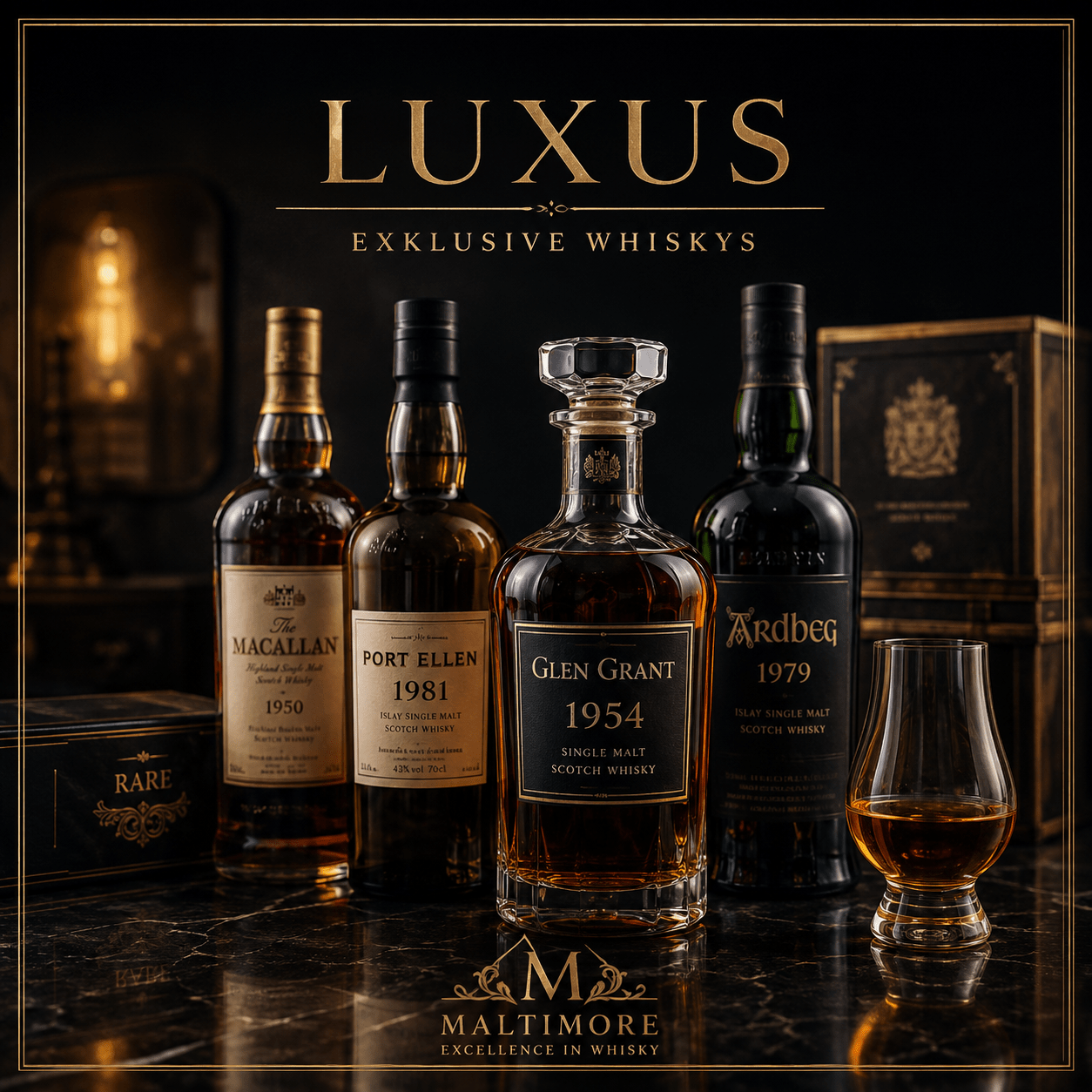 Luxus Whisky & Raritäten