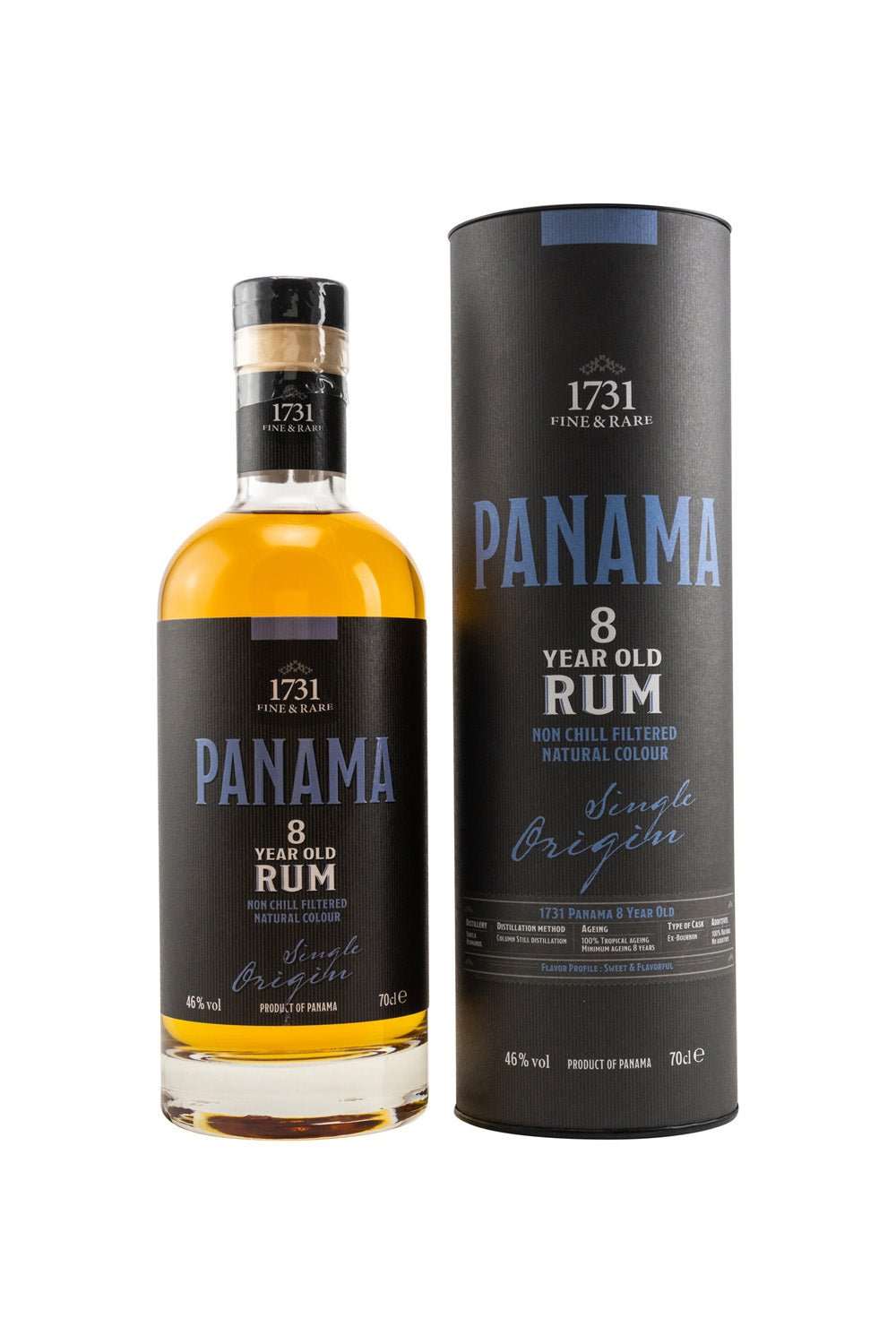 1731 Fine & Rare Panama (Varela Hermanos) 8 years old Rum 46% vol. 700ml - Maltimore - Premium Whisky Onlineshop