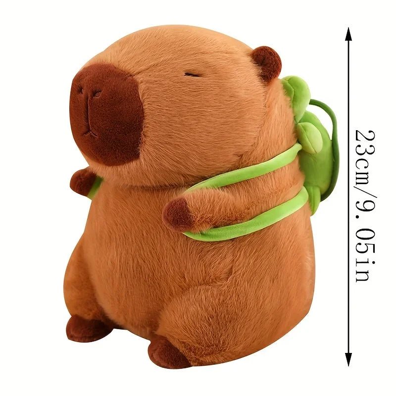 23 cm Capybara Kuscheltier – Niedliches Plüschspielzeug Capibara Capi Cabybara Capiwara Wasserschwein - Maltimore - Premium Whisky Onlineshop