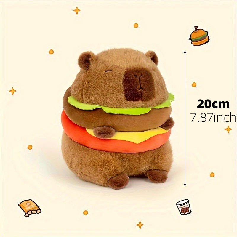 23 cm Capybara Kuscheltier – Niedliches Plüschspielzeug Capibara Capi Cabybara Capiwara Wasserschwein - Maltimore - Premium Whisky Onlineshop