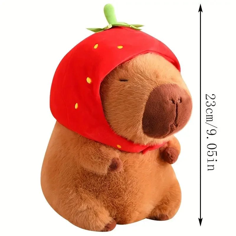 23 cm Capybara Kuscheltier – Niedliches Plüschspielzeug Capibara Capi Cabybara Capiwara Wasserschwein - Maltimore - Premium Whisky Onlineshop