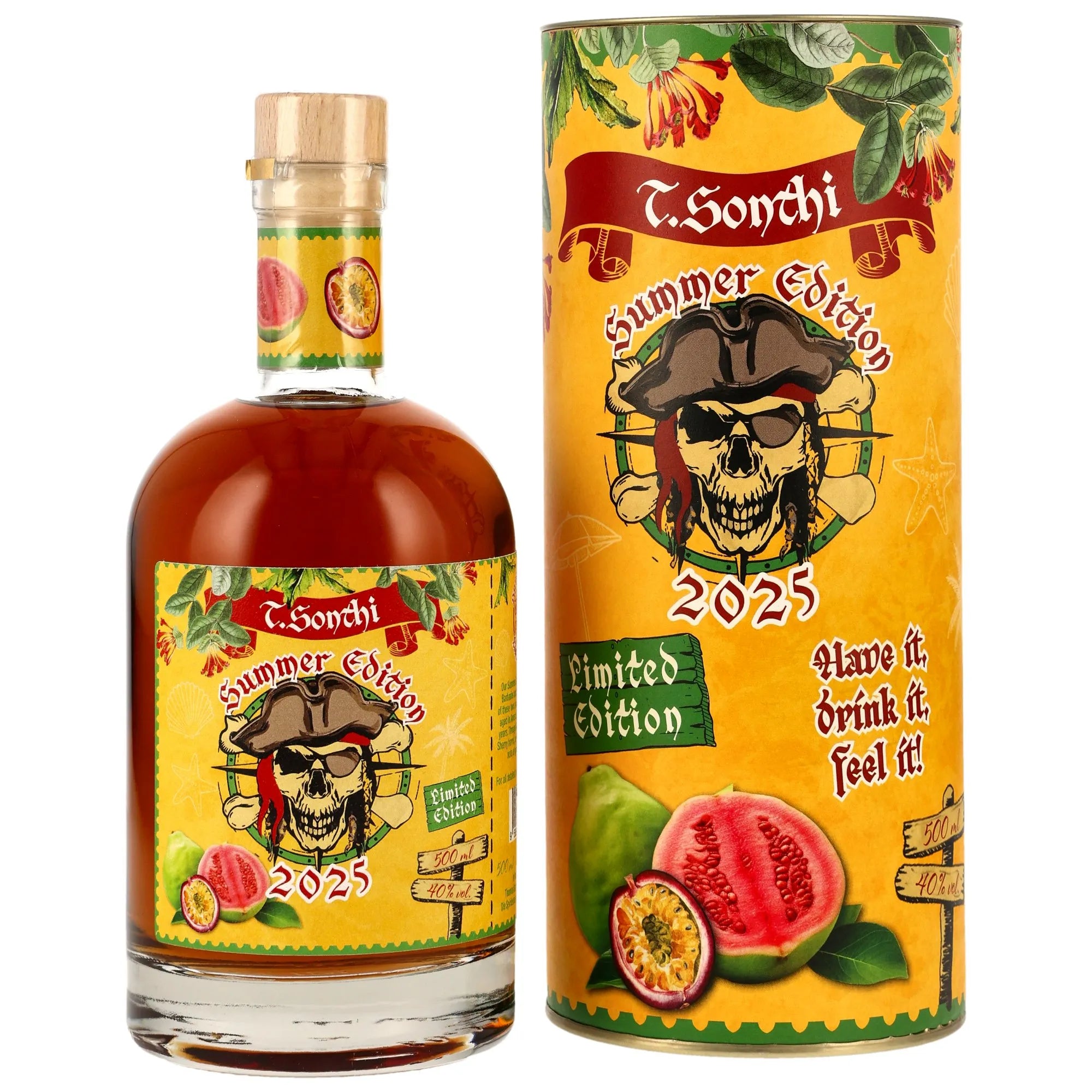 Summer Edition 2025 Jamaica & Barbados 10 y.o. Rum - T.Sonthi 40% vol. 500ml