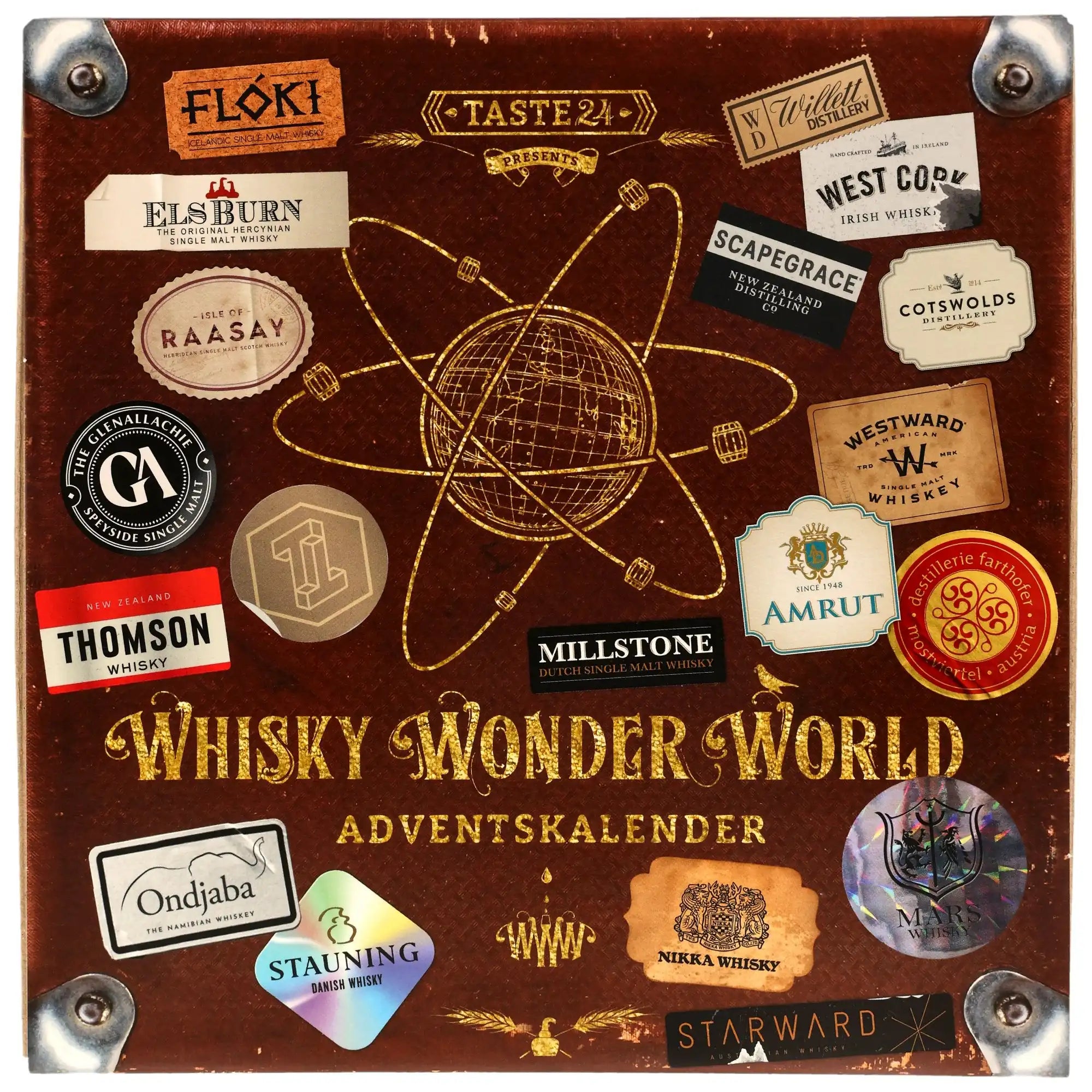 Adventskalender Whisky Wonder World 2025 Kirsch Import Taste24 24x20ml