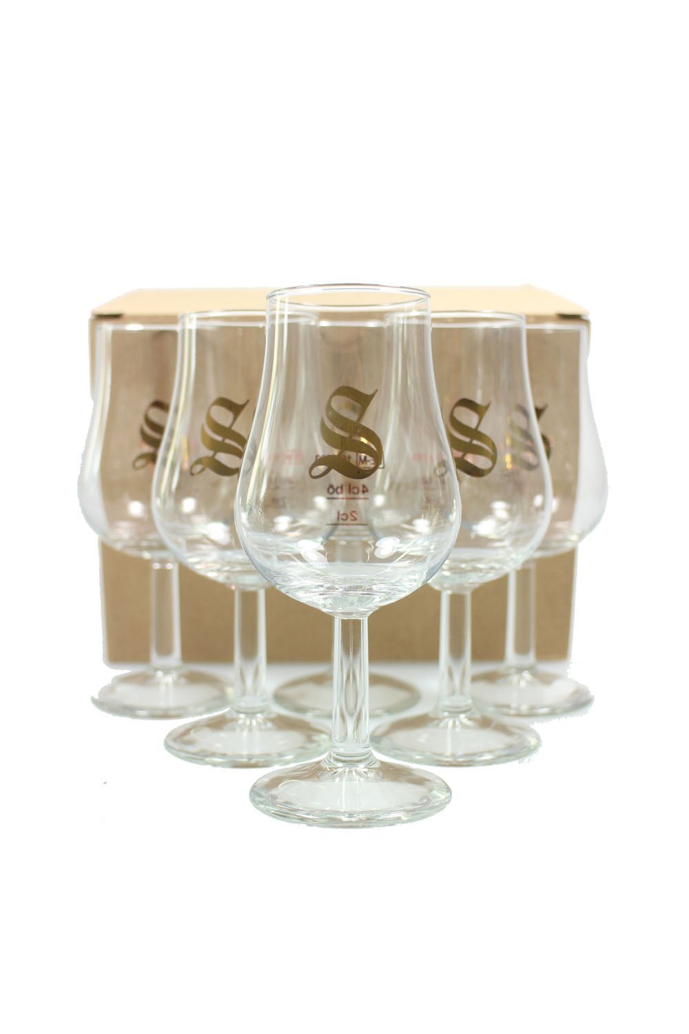 6x Nosing - Glas "Signatory" mit Eichstrich 2cl/4cl - Maltimore - Premium Whisky Onlineshop