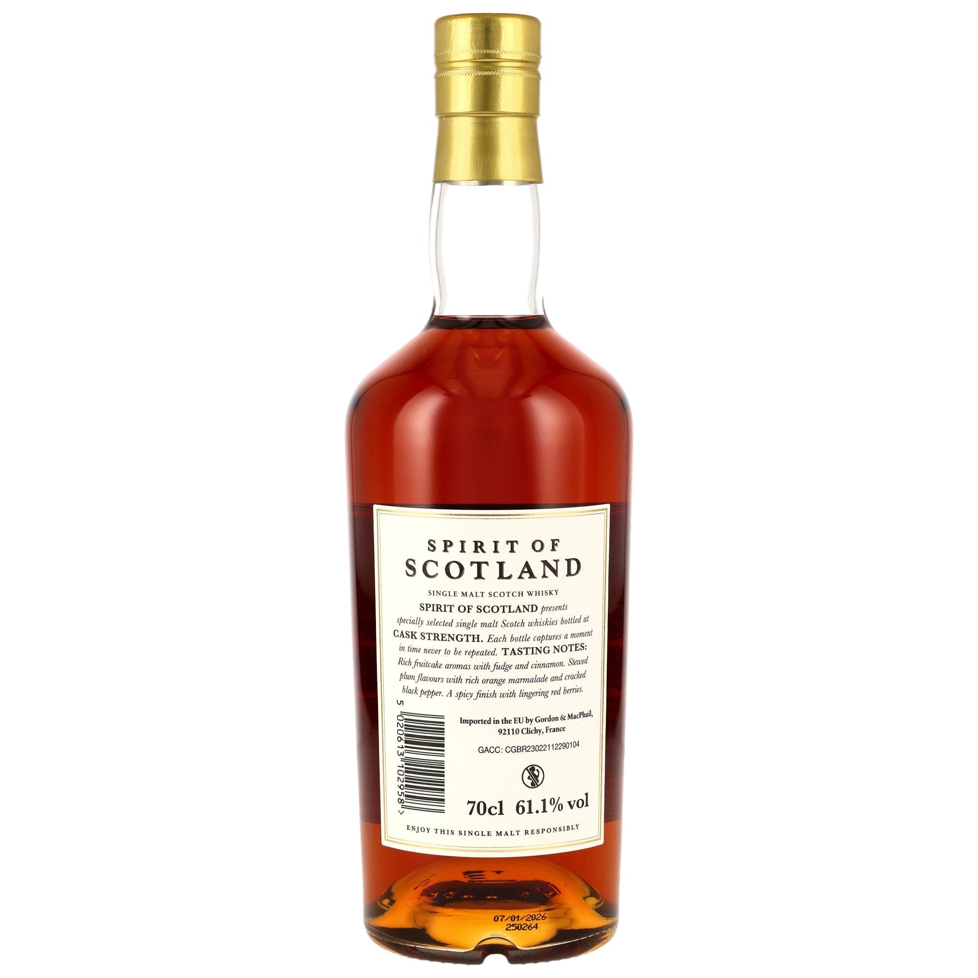 Aberfeldy 2011 GM Spirit of Scotland 1st Fill Sherry Butt 7791 61,1% vol. 700ml 2 - Maltimore.de - Premium Whisky Onlineshop