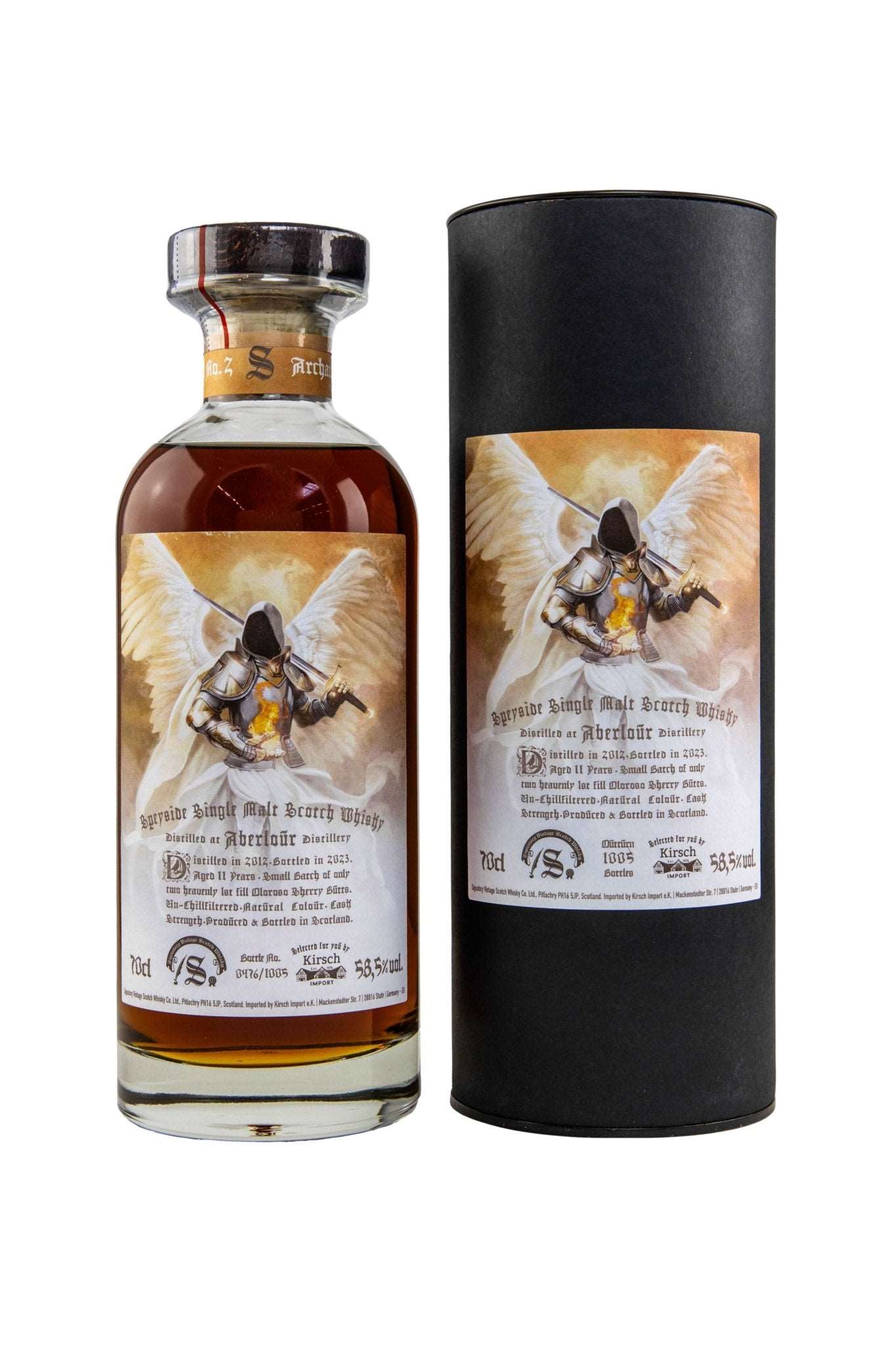 Aberlour 2012/2023 Archangel #2 Kirsch Signatory Vintage Cask Strength 58,5% vol. 700ml 1 - Maltimore - Premium Whisky Onlineshop