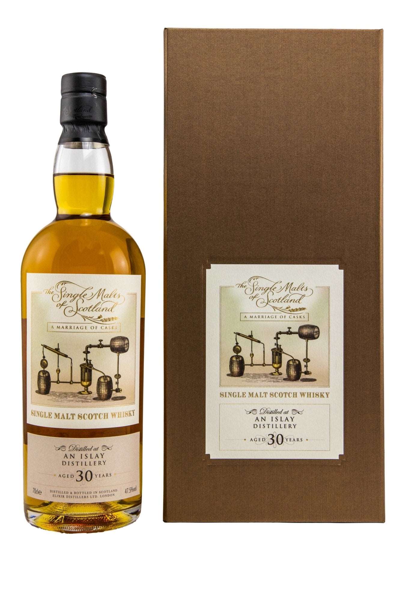 An Islay Distillery 30 y.o. A Marriage of Casks Single Malts of Scotland (SMoS) 47,5% vol. 700ml - Maltimore - Premium Whisky Onlineshop