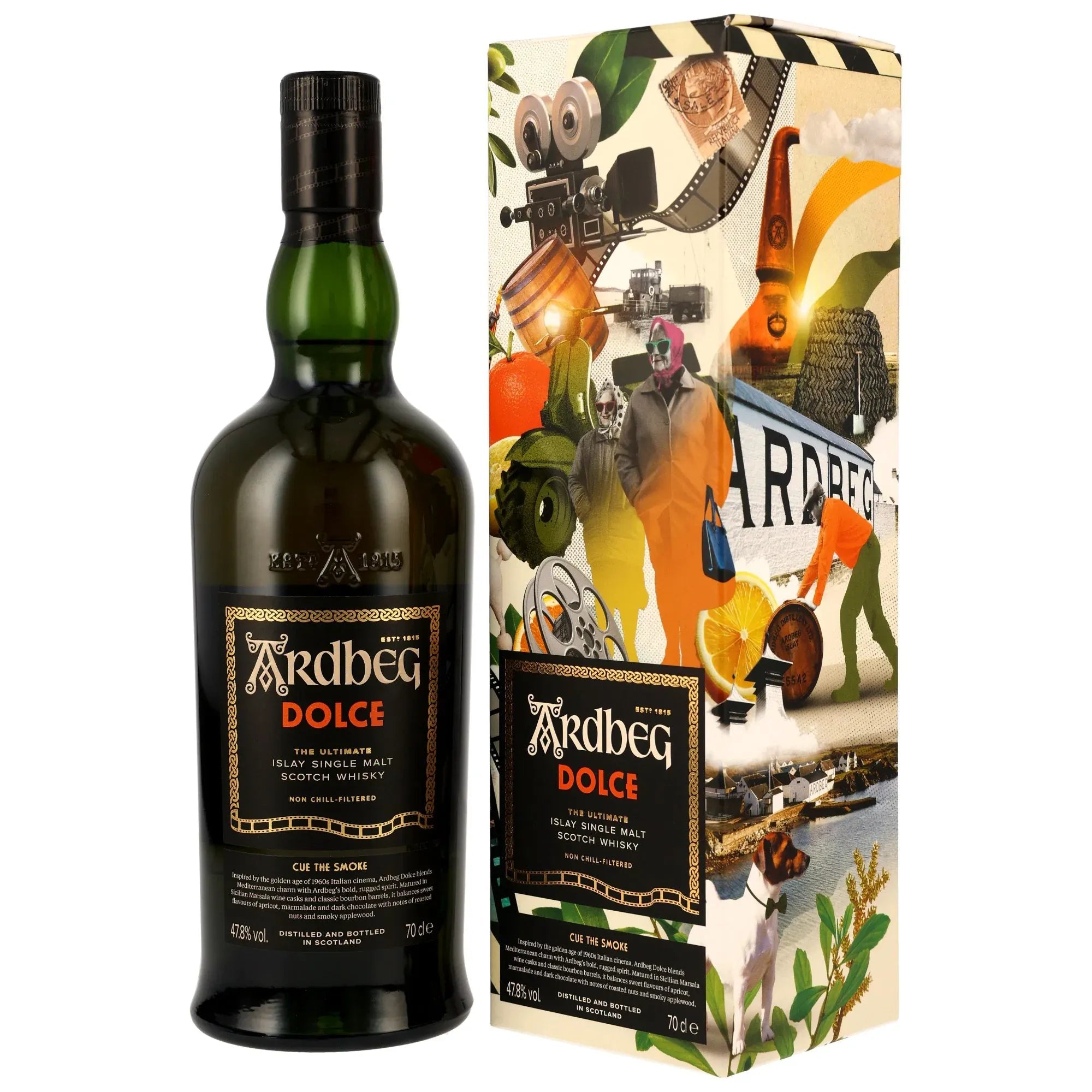 Ardbeg Dolce Sicilian Marsala Wine Casks & Bourbon Barrels 47,8% vol. 700ml 1 - Maltimore.de - Premium Whisky Onlineshop