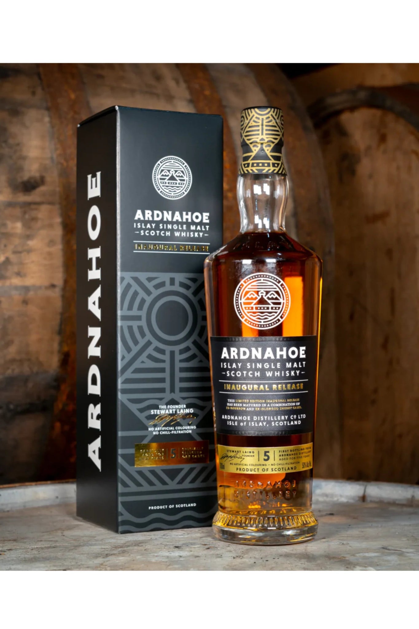 Ardnahoe 5 Jahre The Inaugural Release First Release 50% vol. 700ml - Maltimore - Premium Whisky Onlineshop