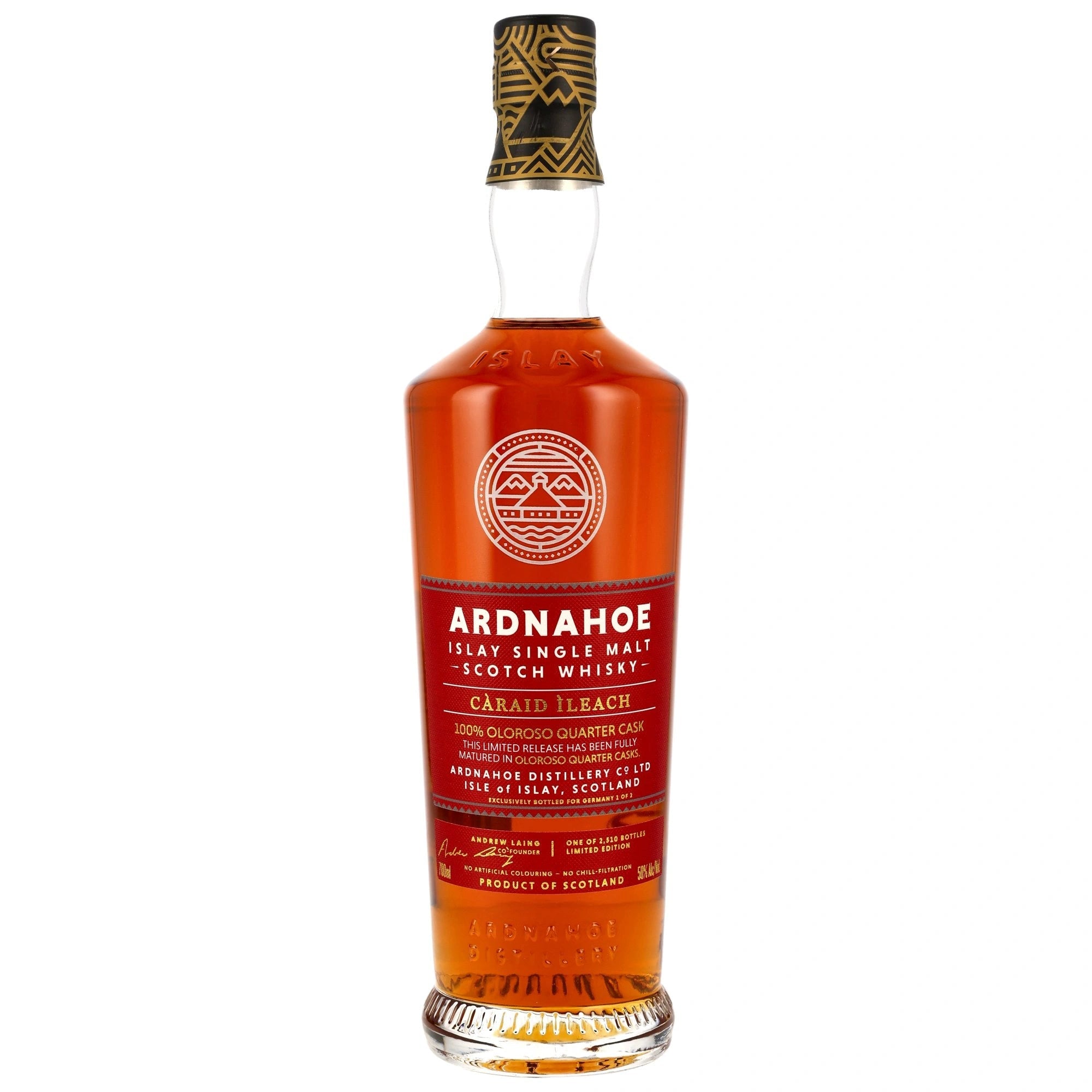 Ardnahoe Oloroso Quarter Cask Limited Edition 2025 50% vol. 700m 1 - Maltimore.de - Premium Whisky Onlineshop