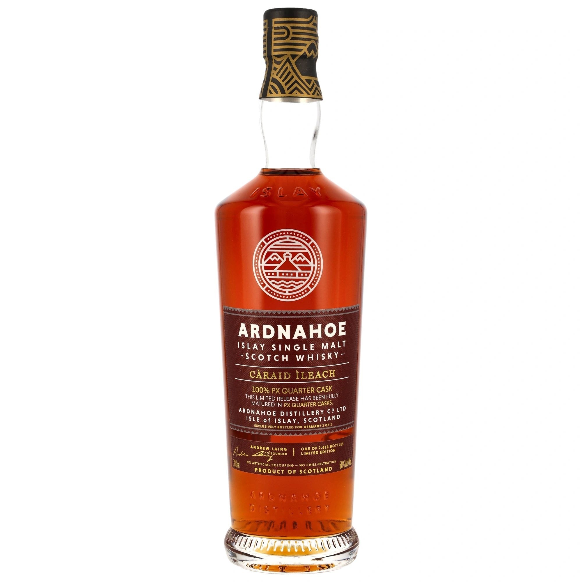 Ardnahoe PX Quarter Cask Limited Edition 2025 50% vol 700ml 1 - Maltimore.de - Premium Whisky Onlineshop