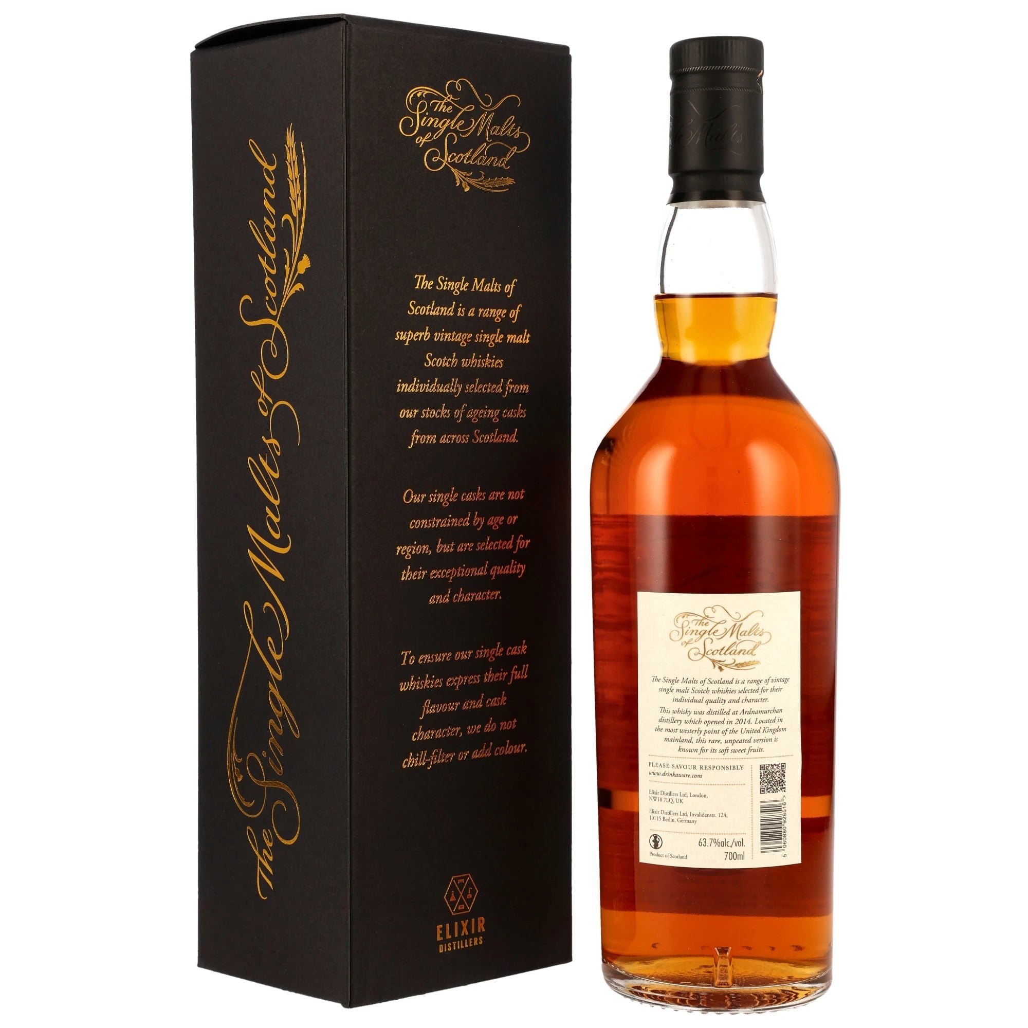 Ardnamurchan 2017/2024 - 6 y.o. - Hogshead 244 (SMoS) 63,7% vol. 700ml 2 - Maltimore.de - Premium Whisky Onlineshop